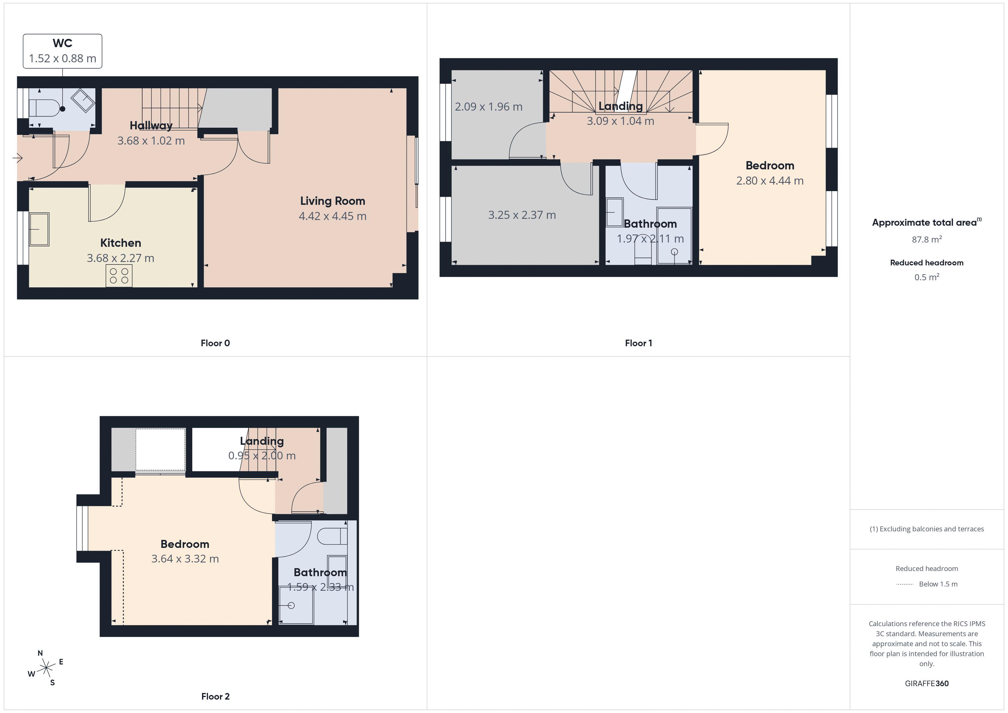 Floorplan for Coppy Bridge Drive, Rochdale
