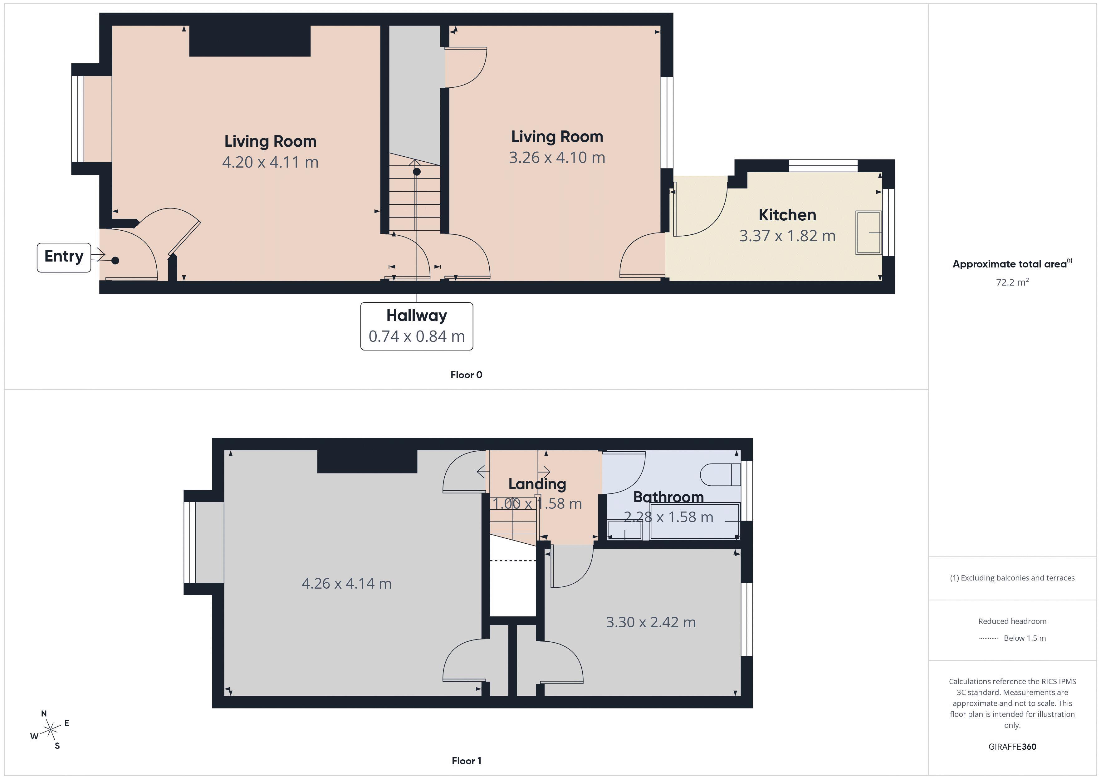 Floorplan for Rochdale Road, Middleton