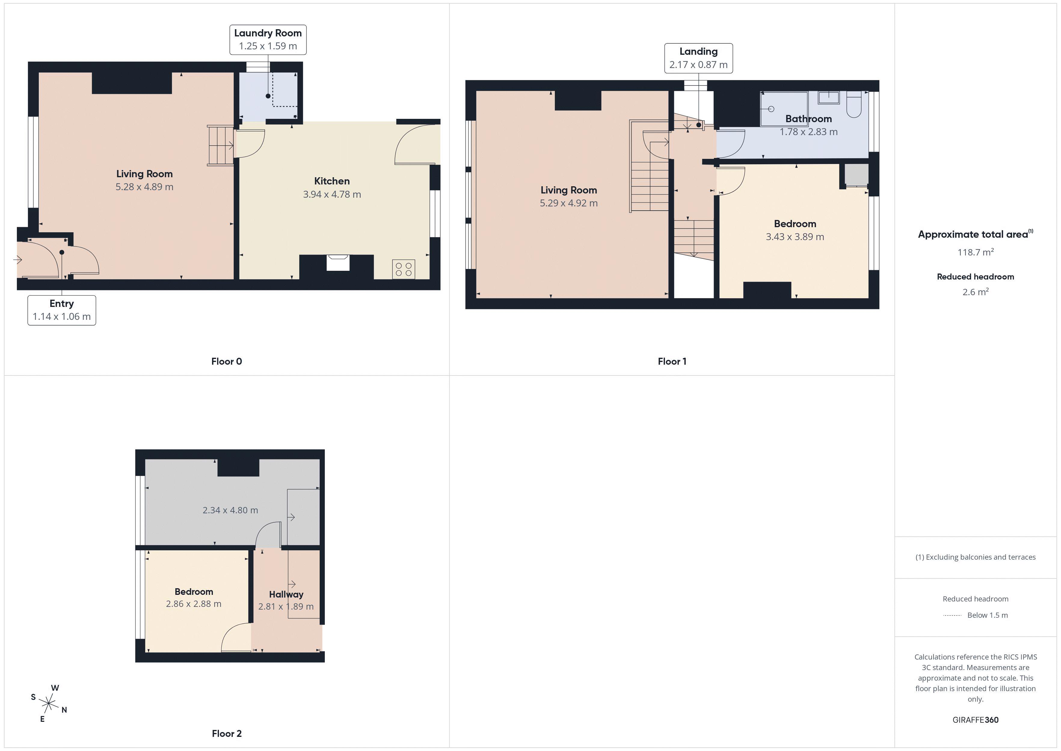 Floorplan for Broad Lane, Rochdale