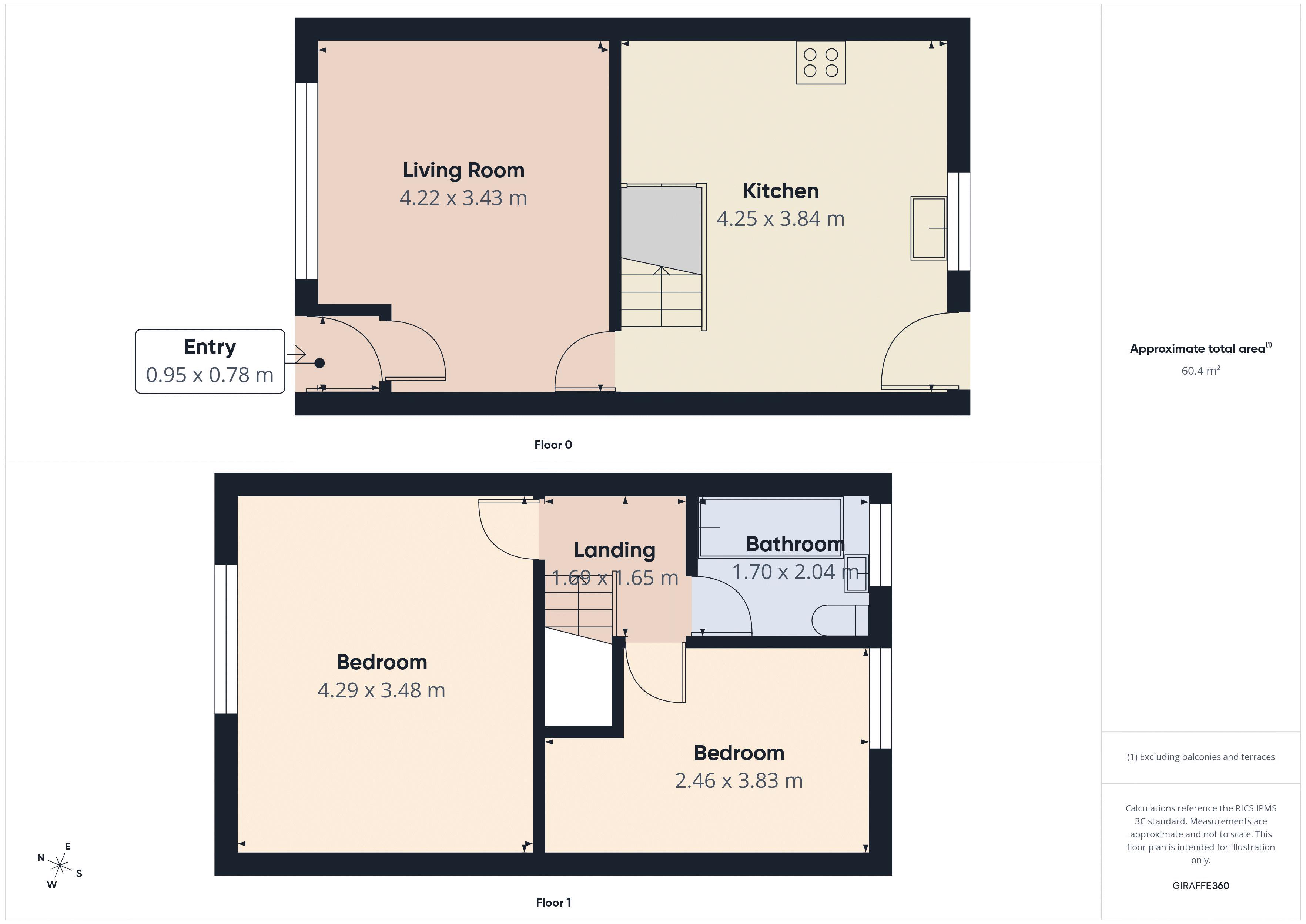 Floorplan for Walter Scott Street, Oldham