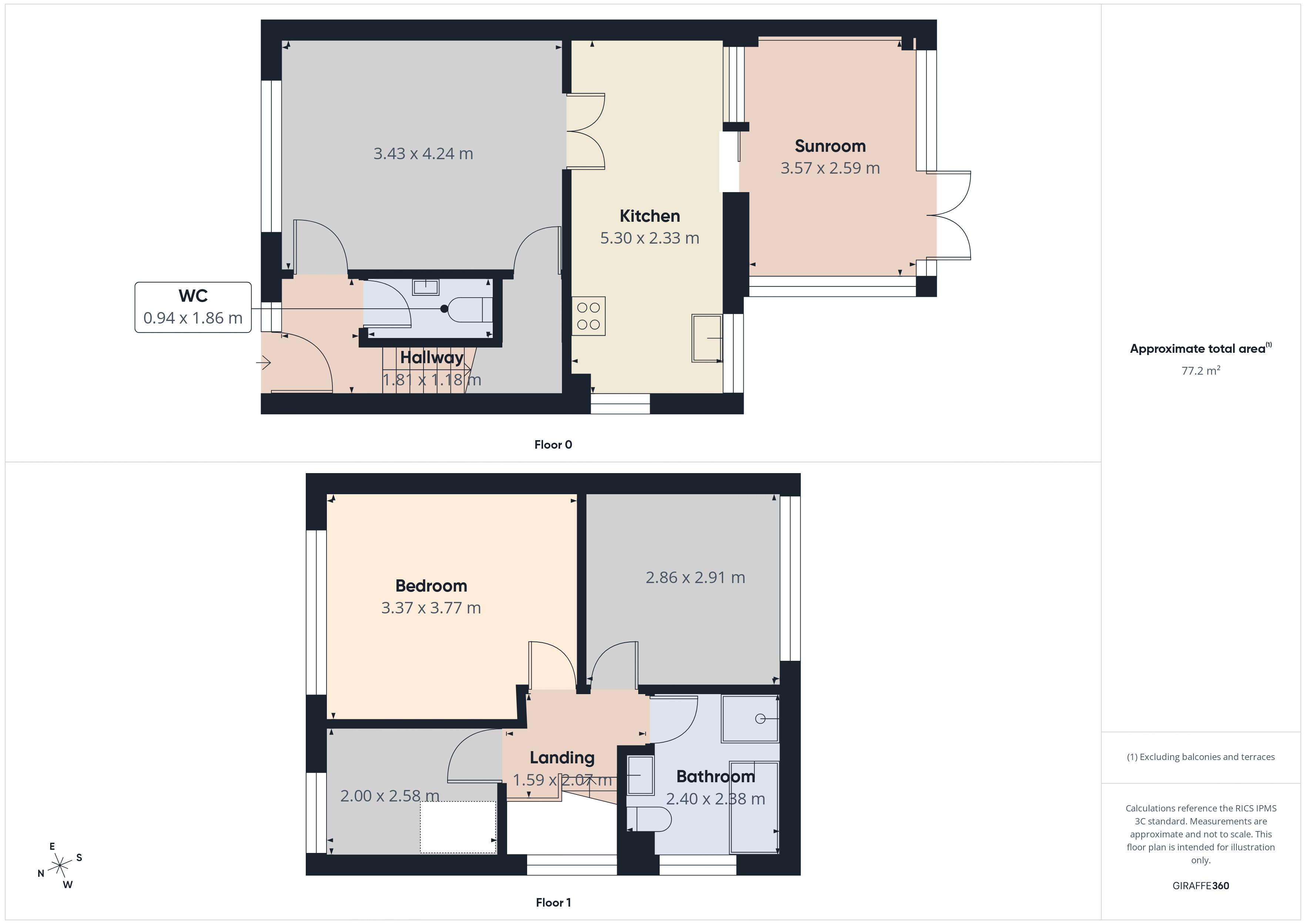Floorplan for Harewood Road, Shaw