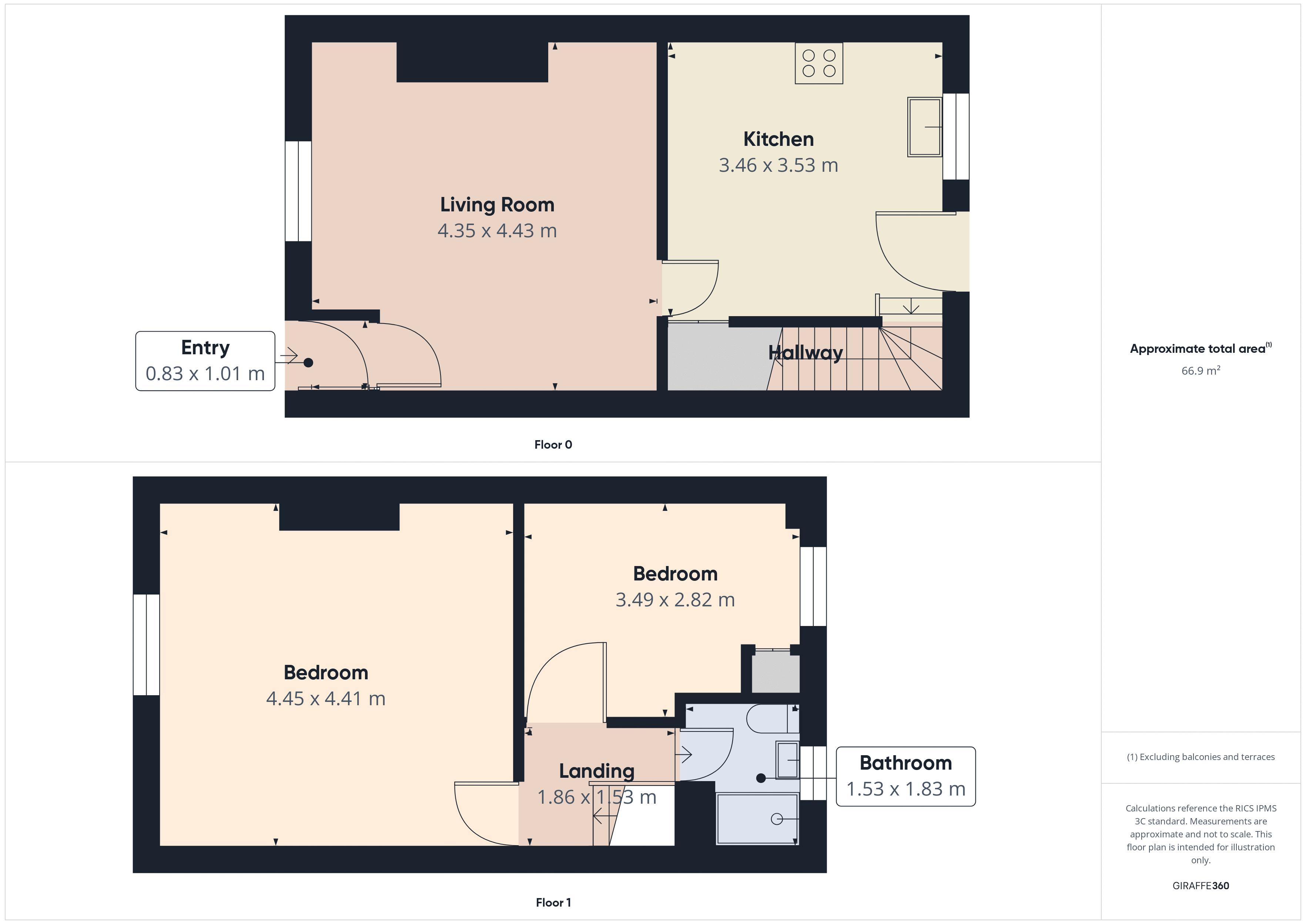 Floorplan for Rochdale Road, Shaw