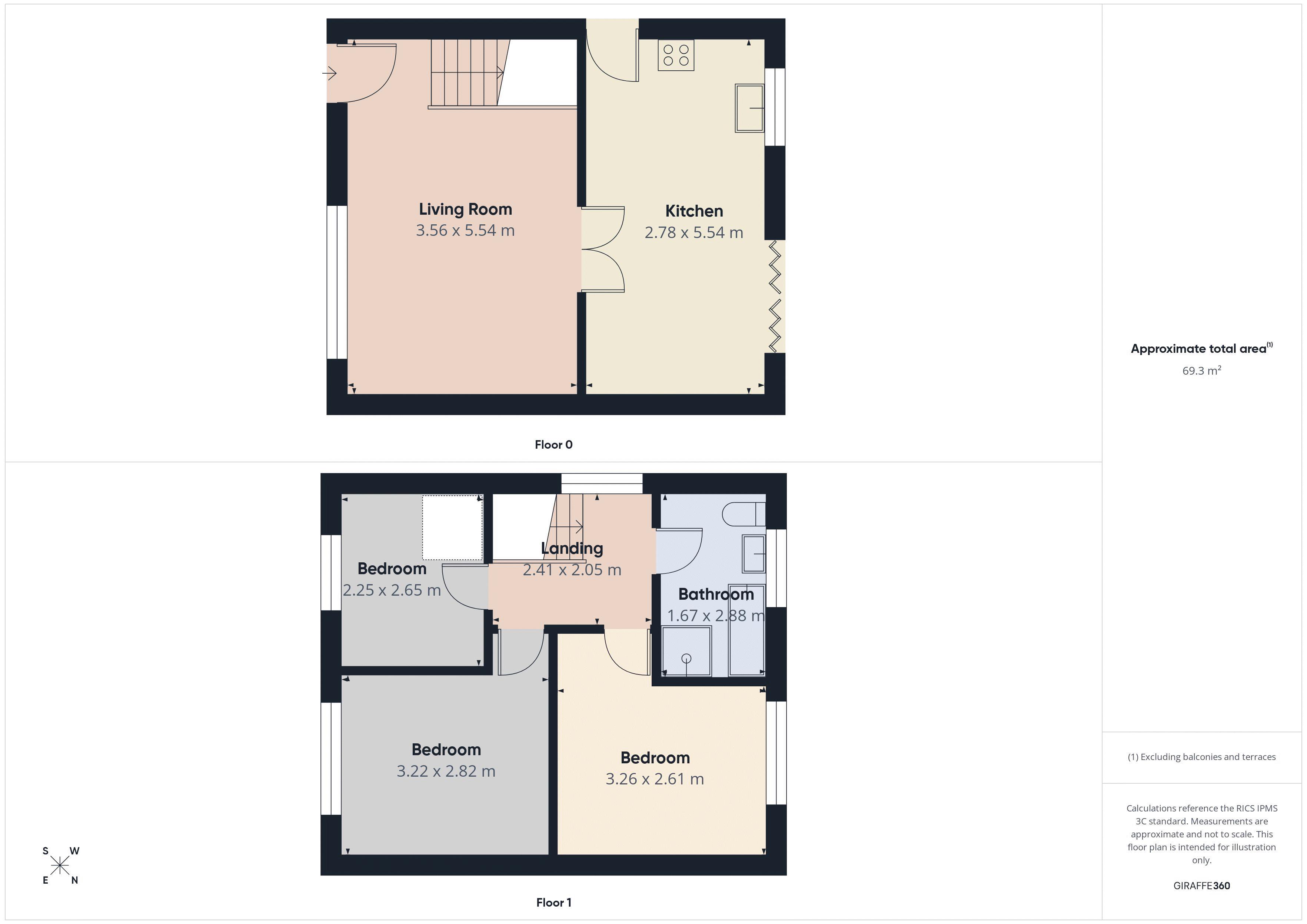 Floorplan for Fontwell Lane, Oldham