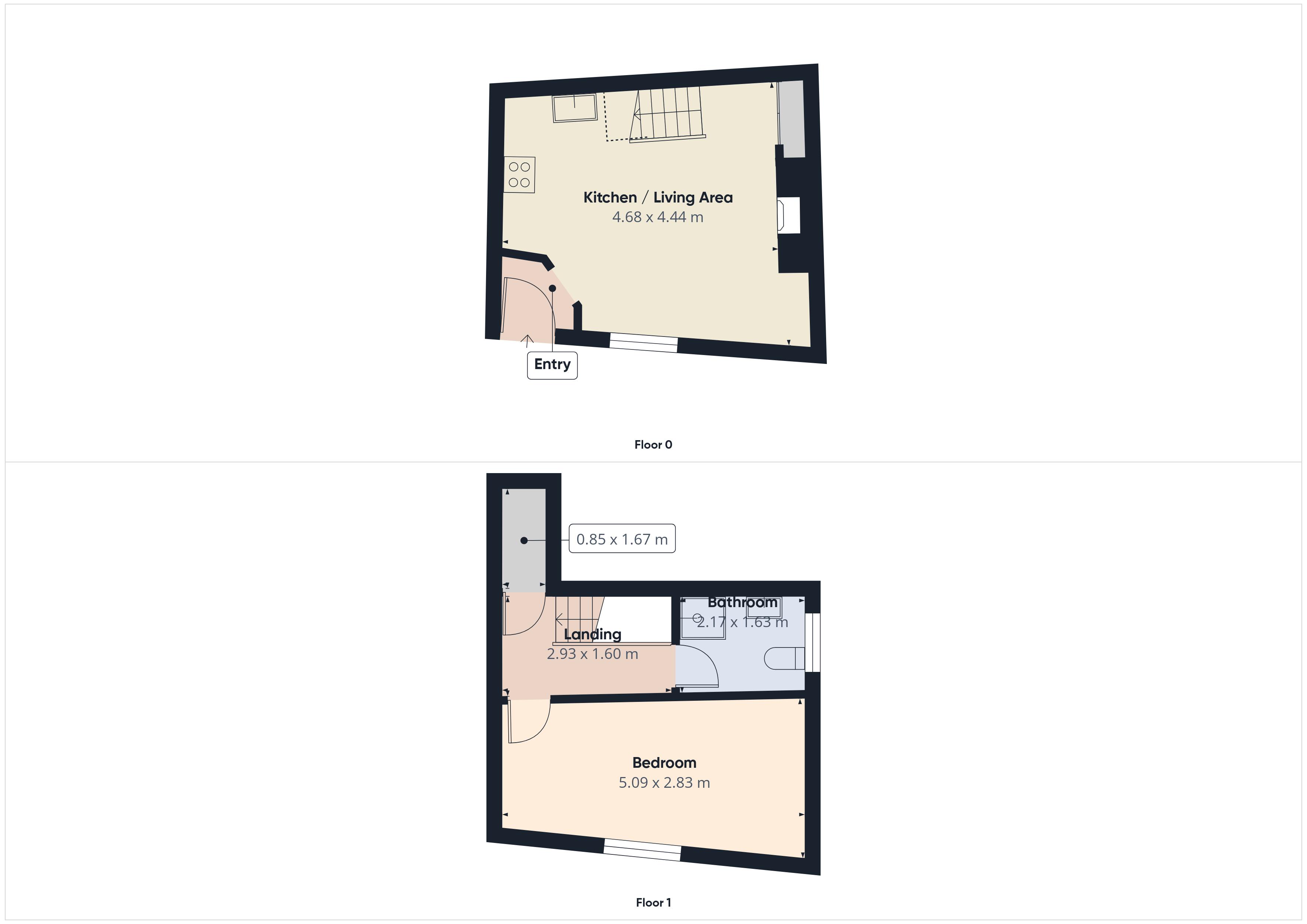 Floorplan for Shaw Road, Rochdale