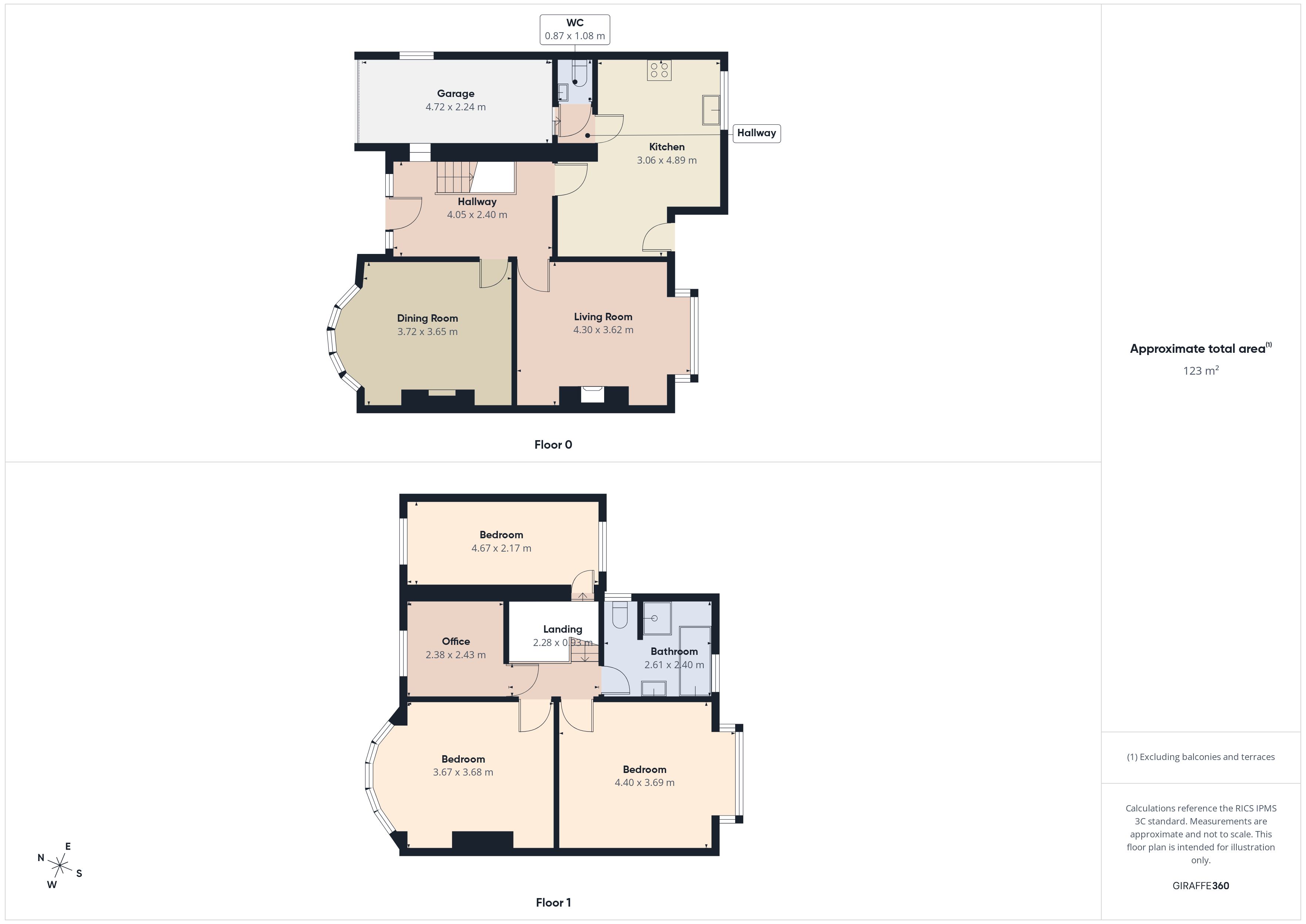 Floorplan for Bartlett Road, Oldham