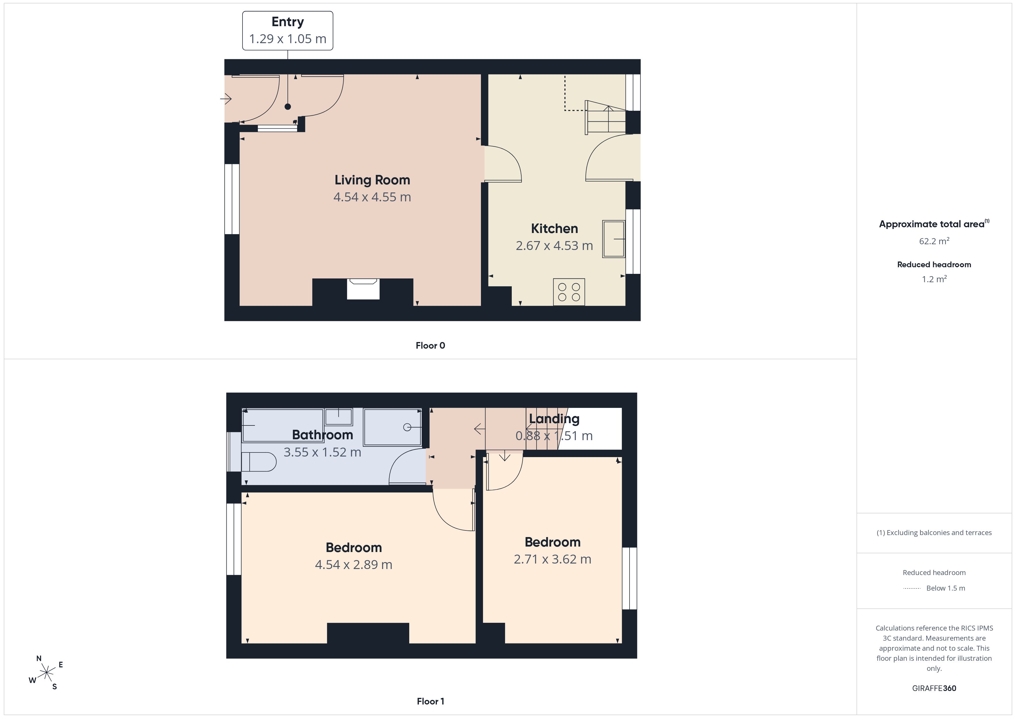 Floorplan for Dickens Street, Oldham