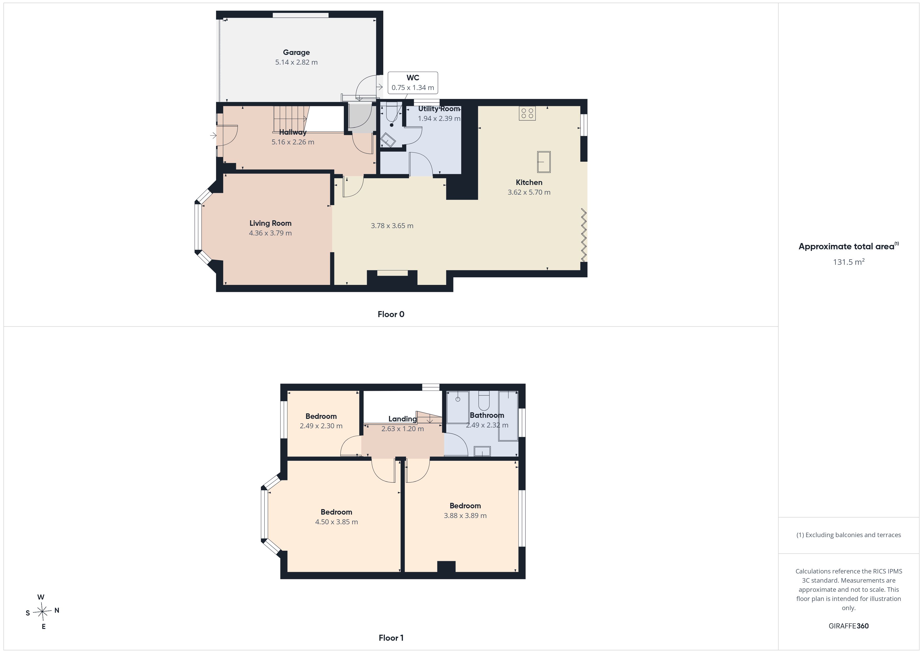 Floorplan for Edward Road, Shaw