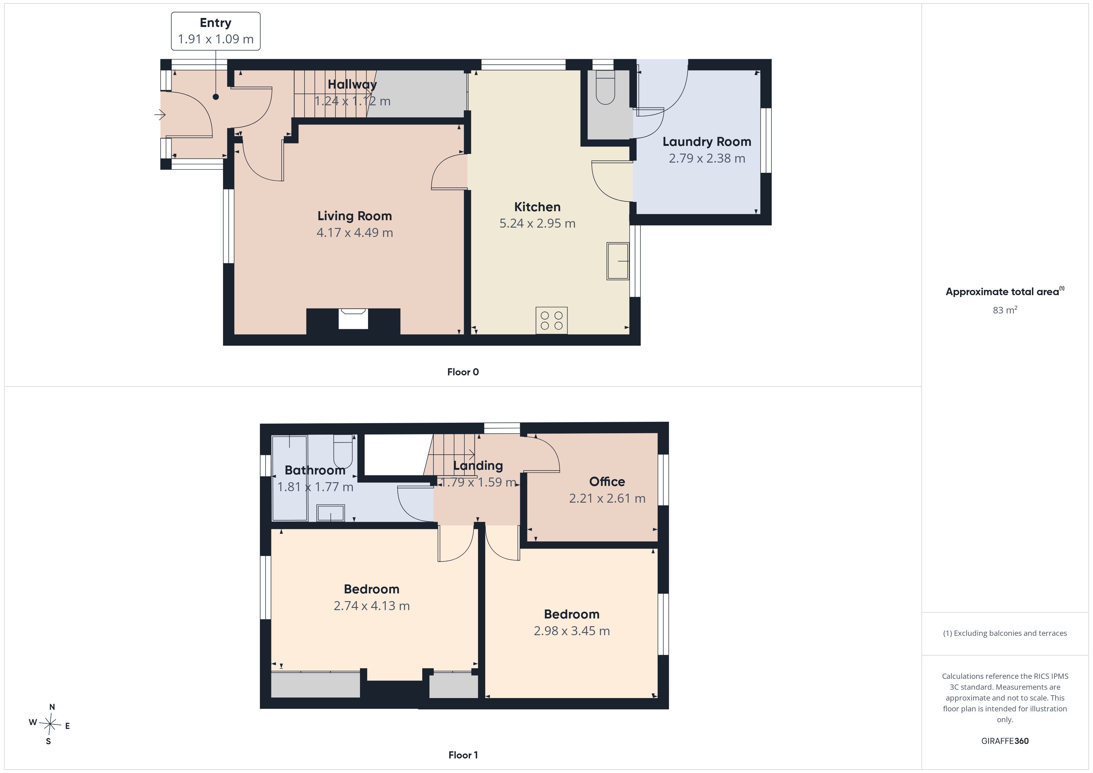Floorplan for Brook Avenue, Shaw