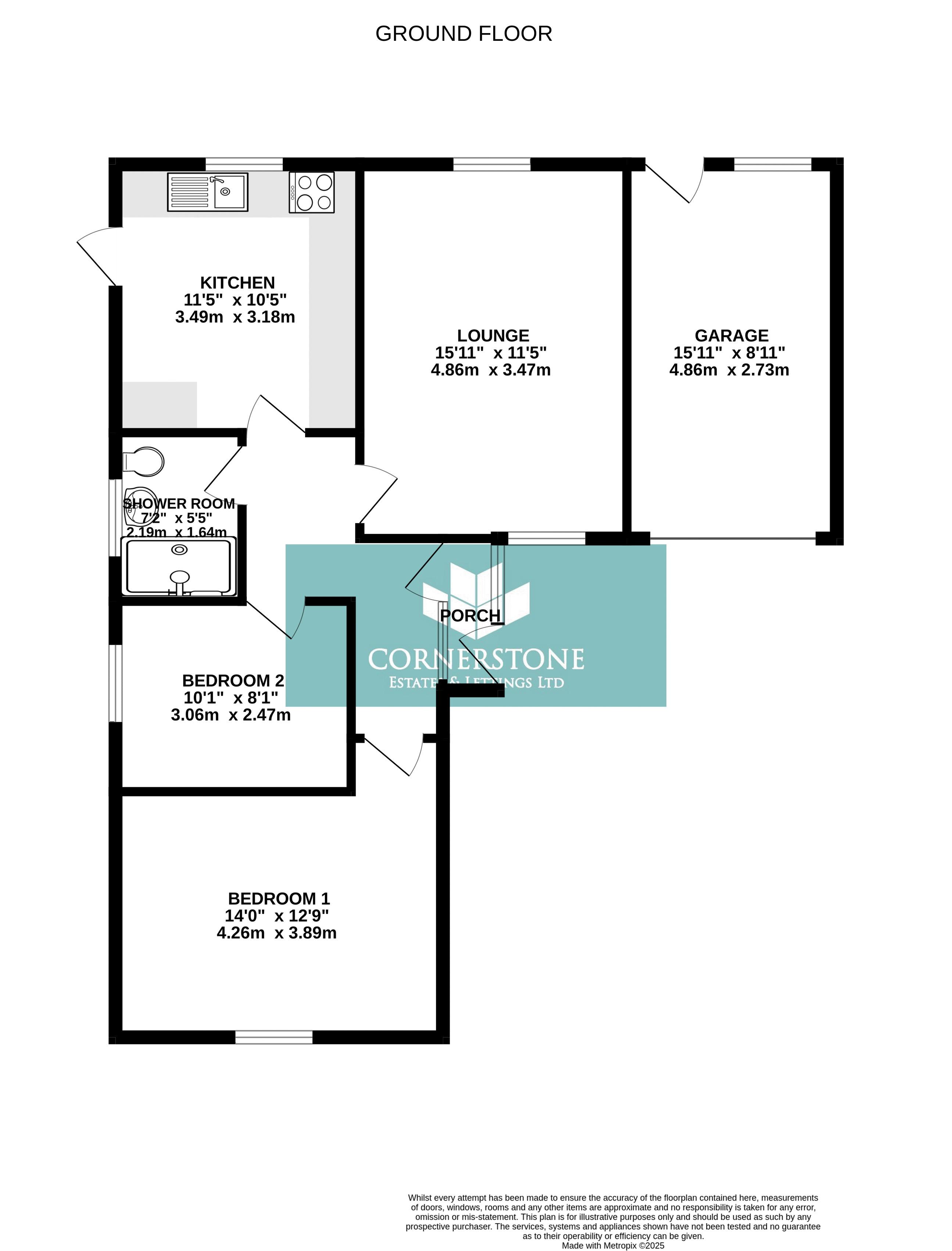 Floorplan for Cliff Hill Road, Shaw