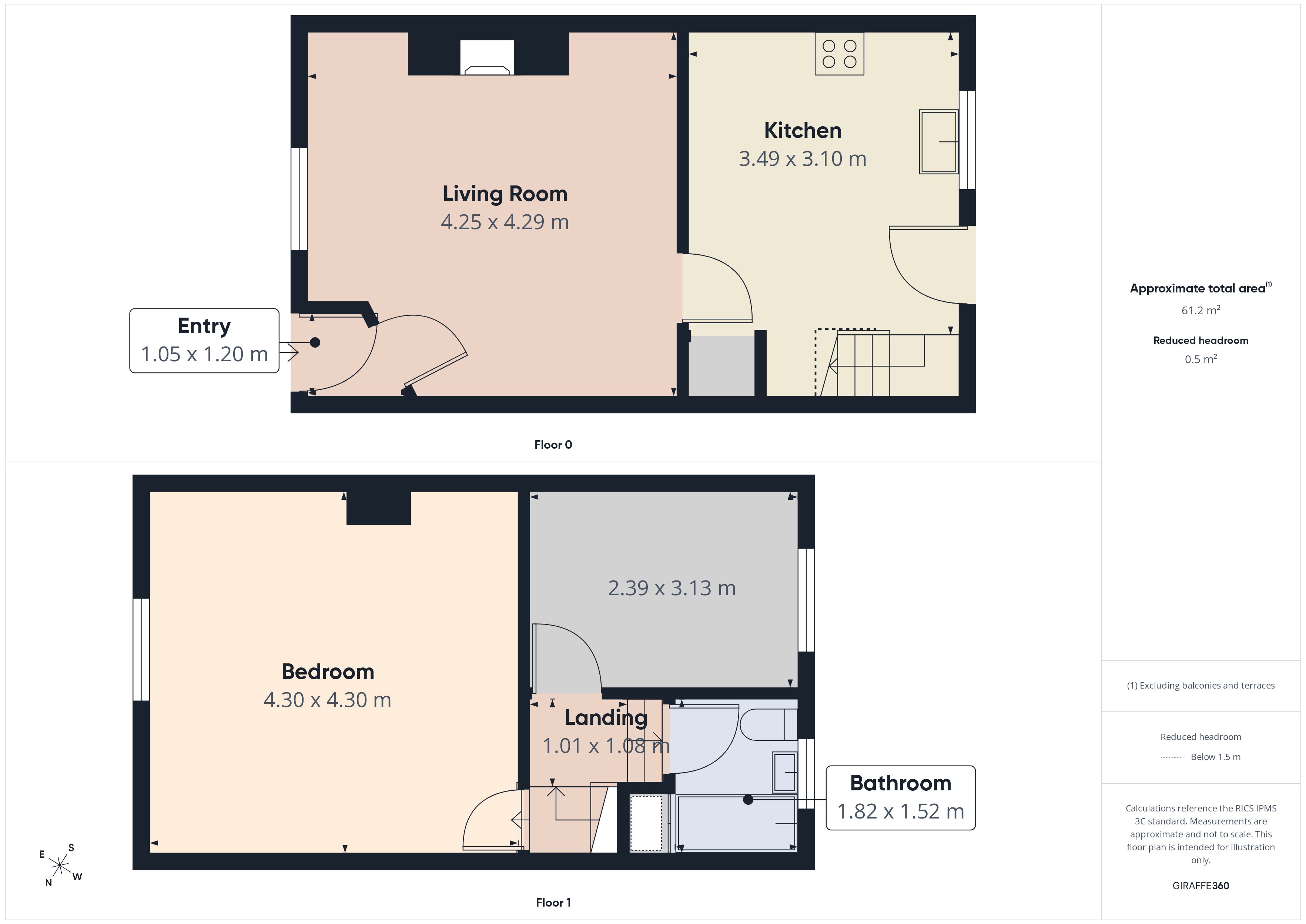 Floorplan for Rochdale Road, Shaw