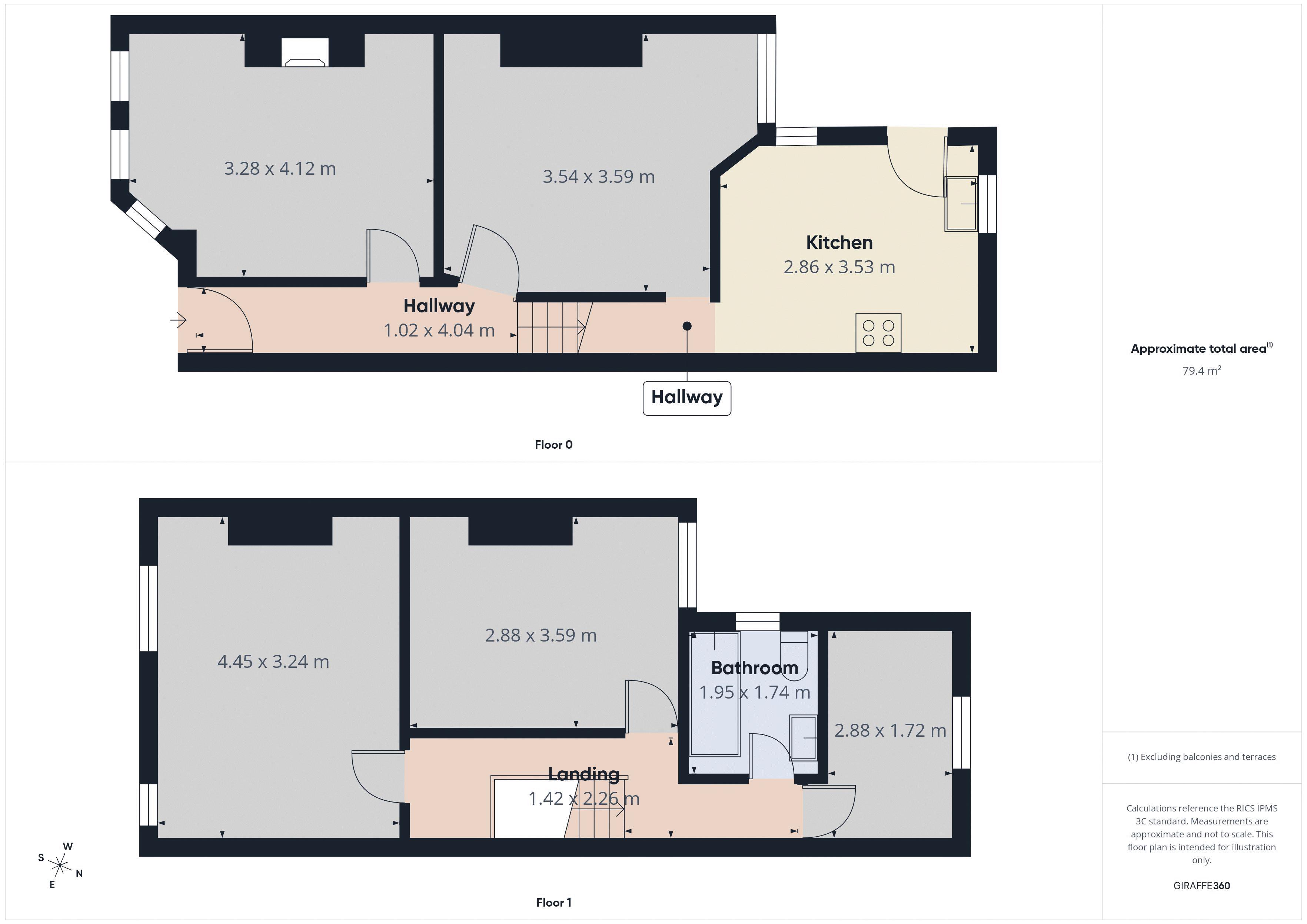Floorplan for Marley Road, Manchester