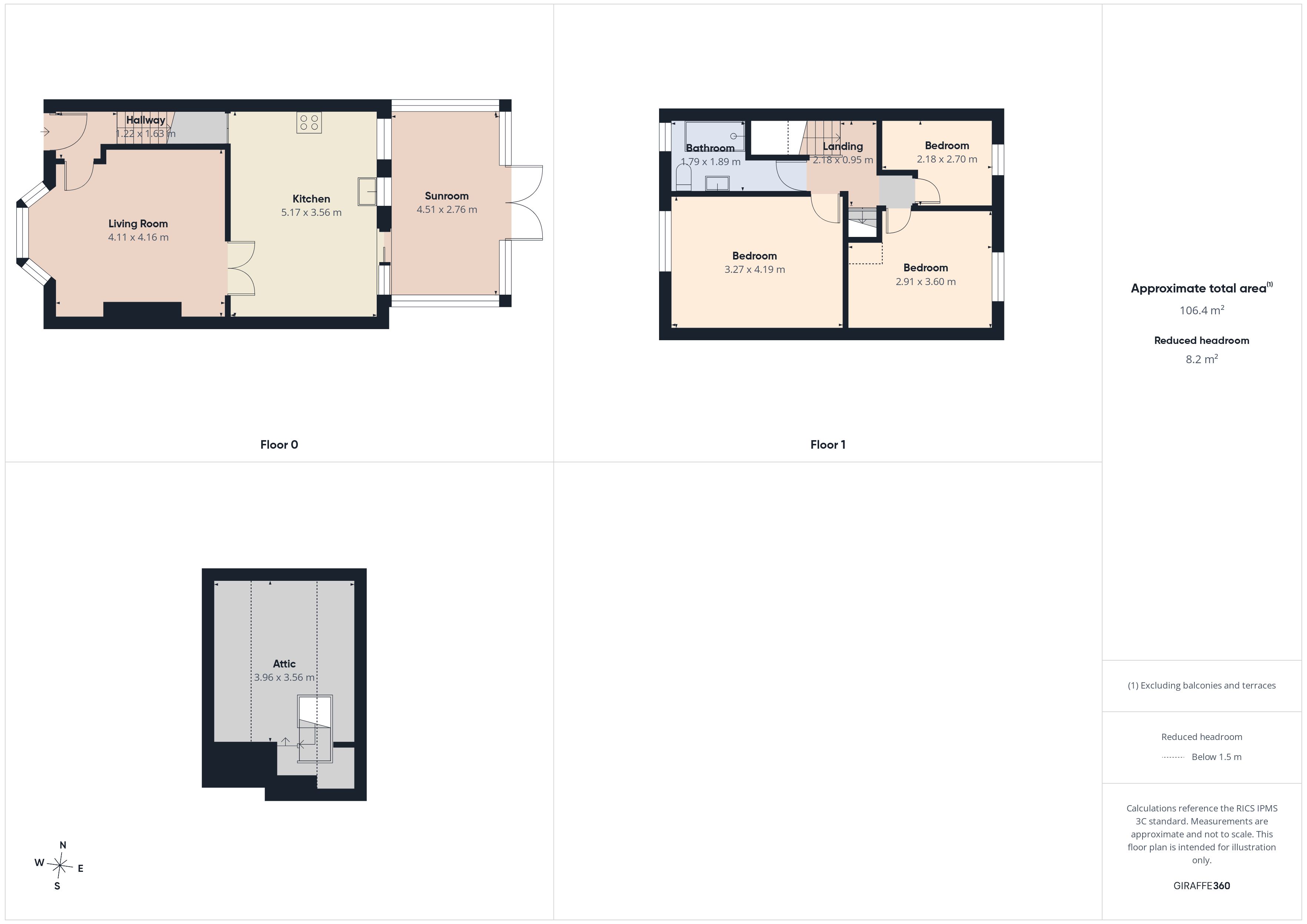 Floorplan for Edward Road, Shaw