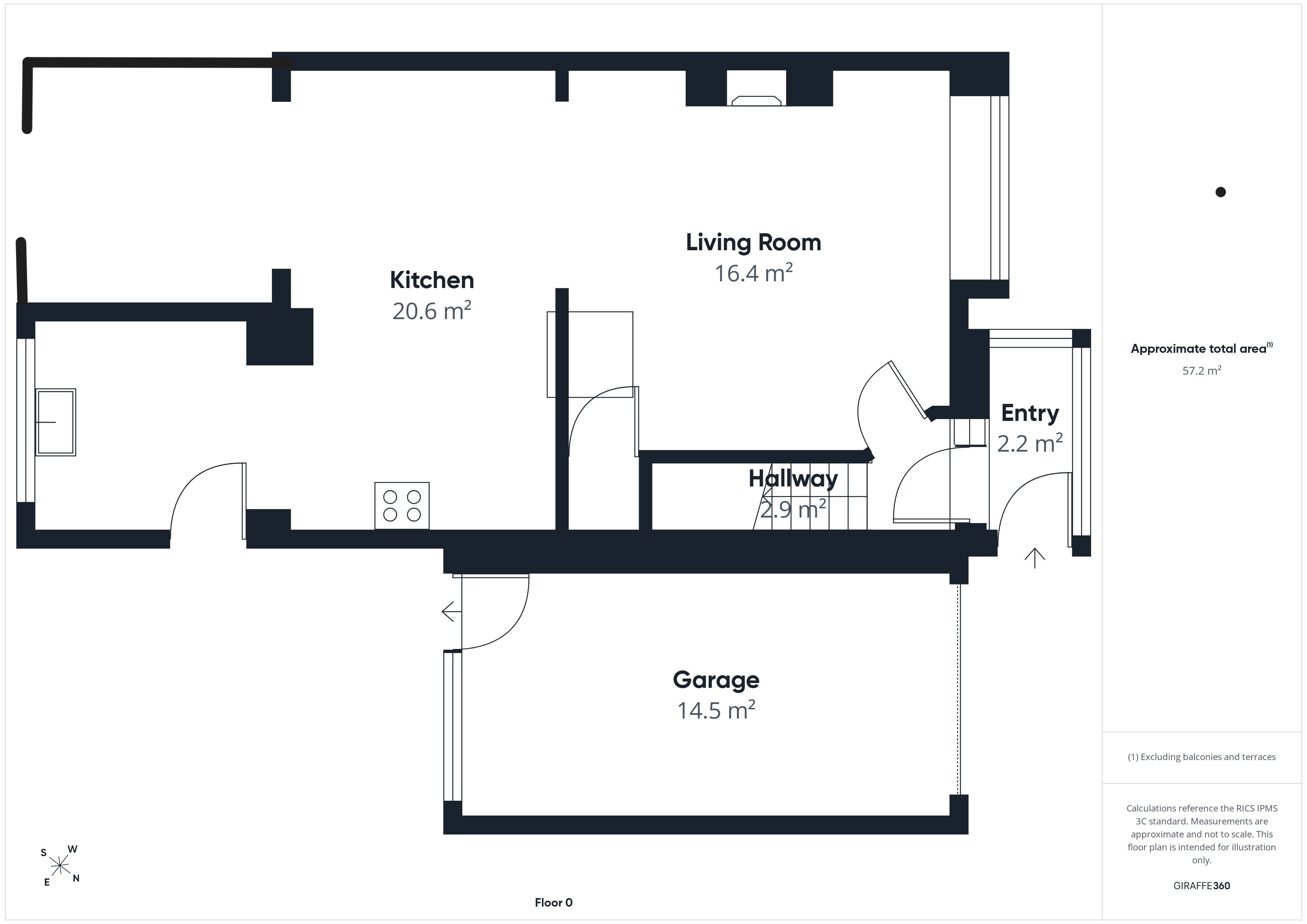Floorplan for Saffron Drive, Moorside