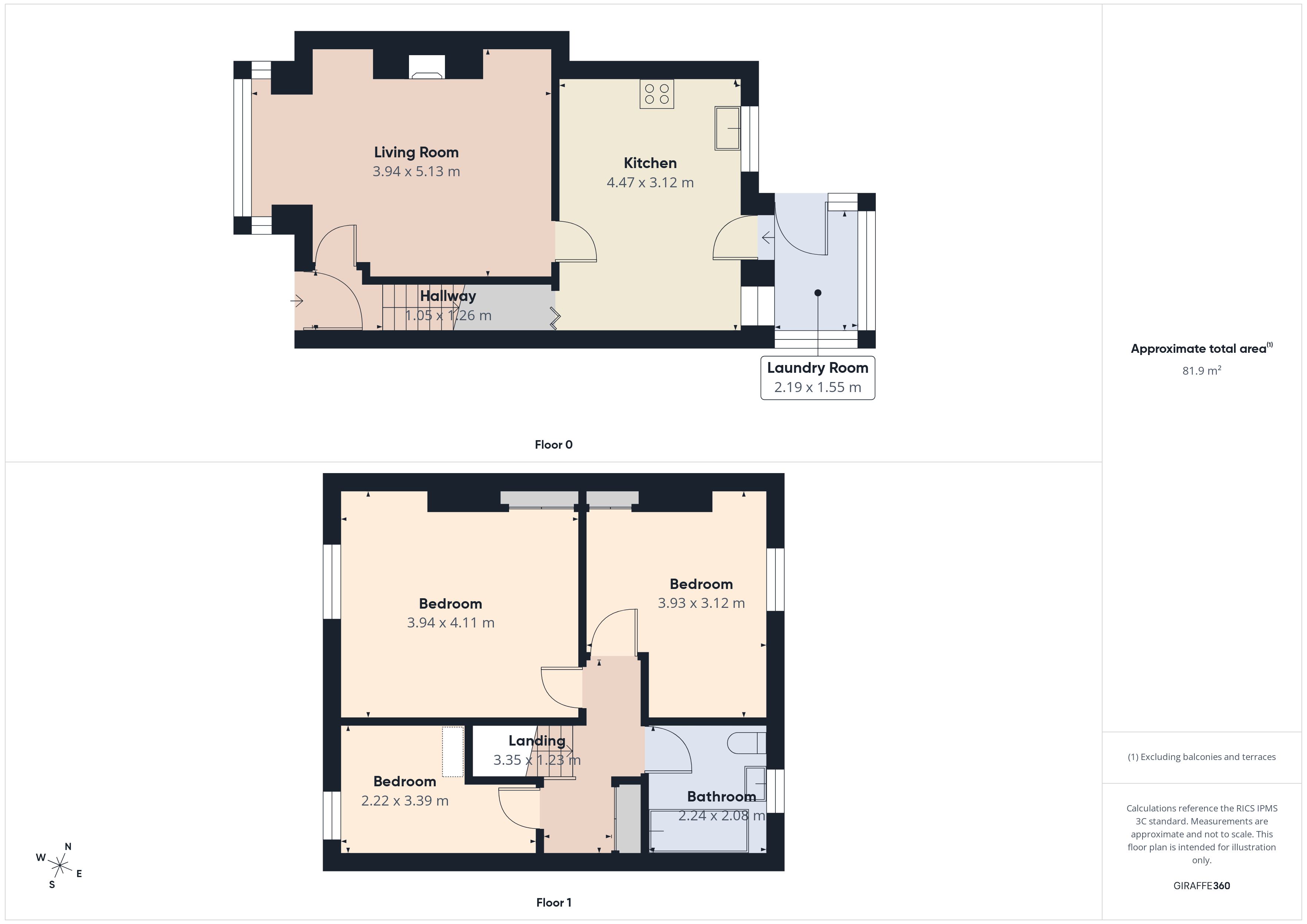 Floorplan for Hollins Ave, Lees