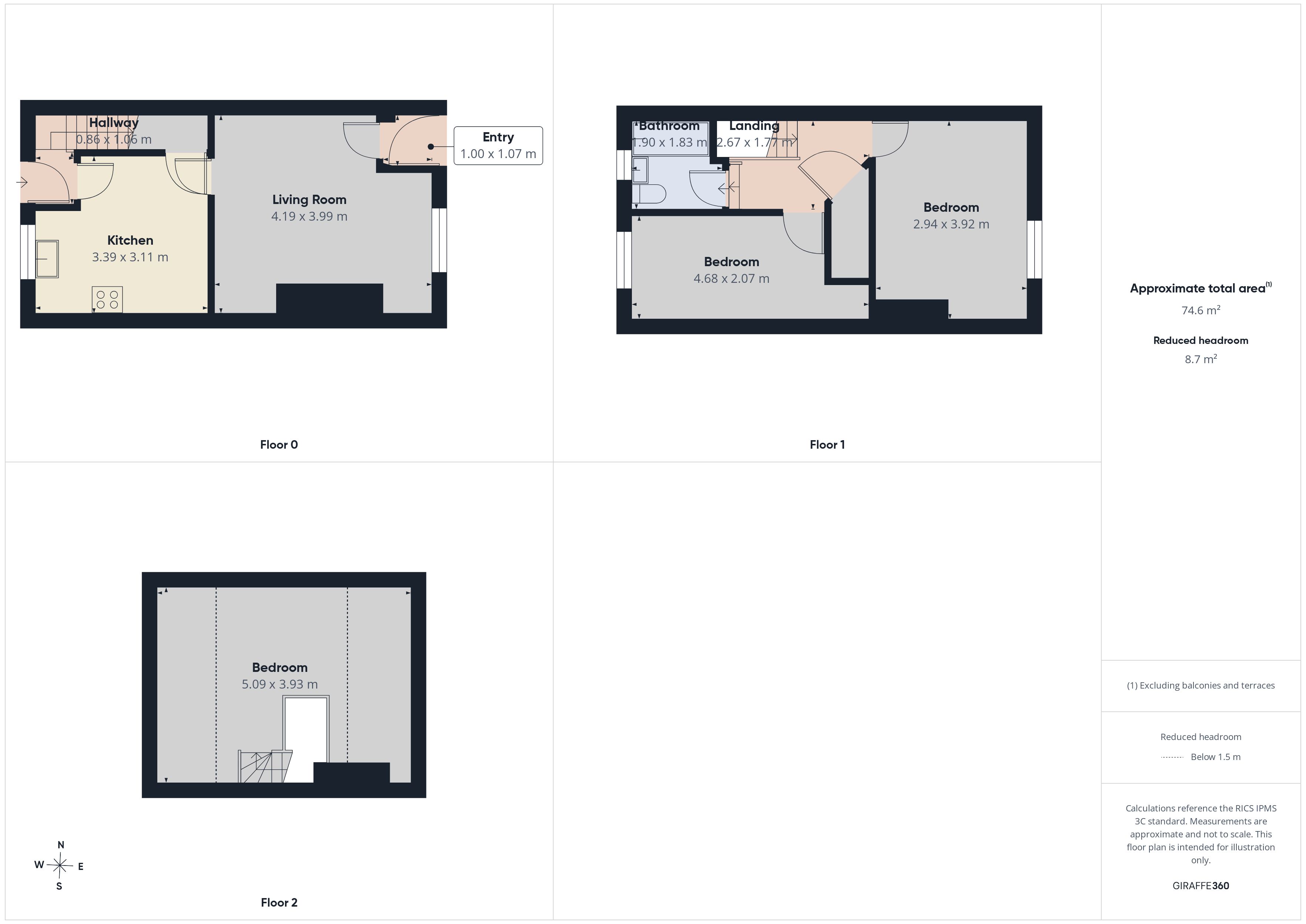 Floorplan for Oak St, Shaw