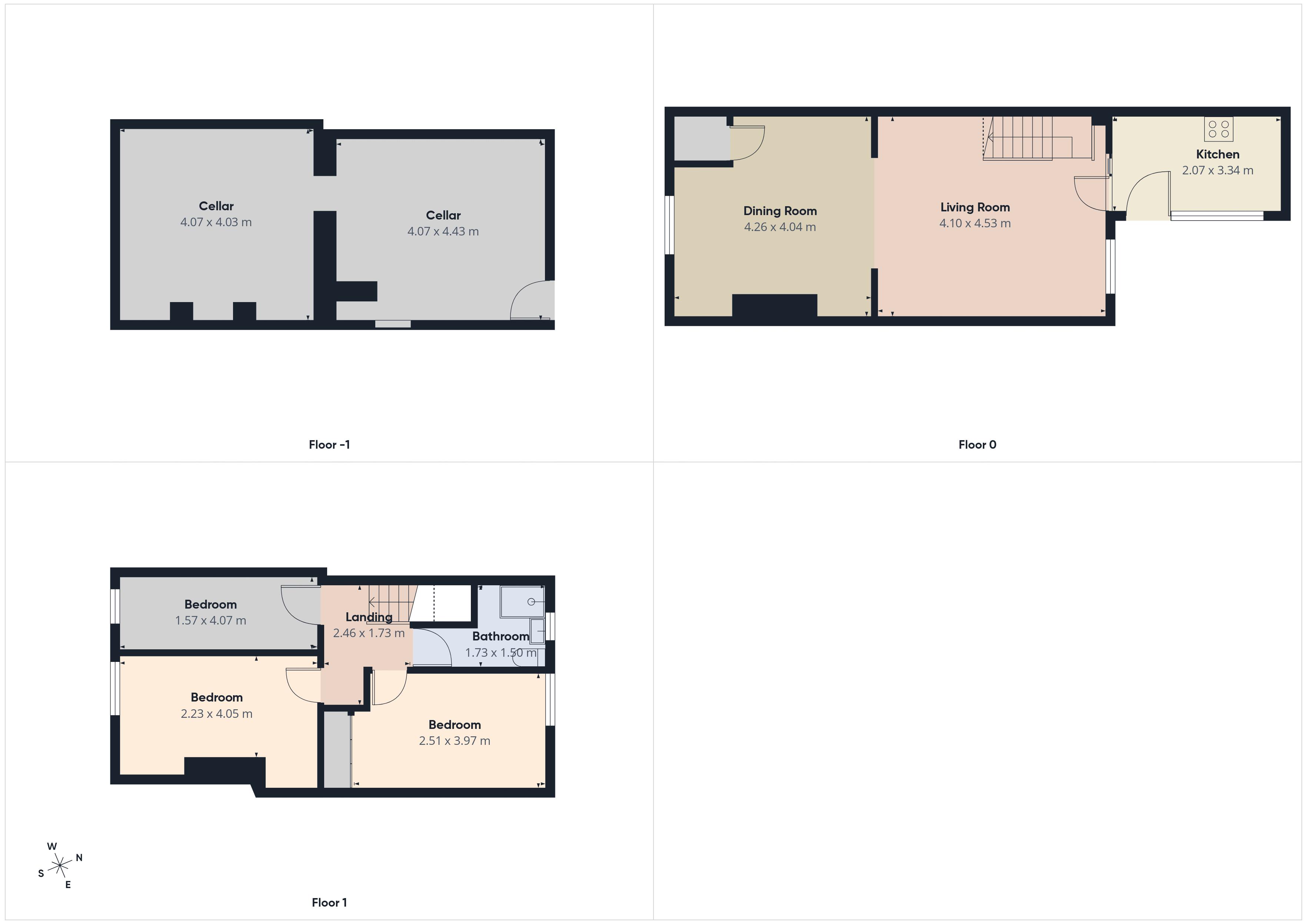 Floorplan for Rochdale Road, Oldham