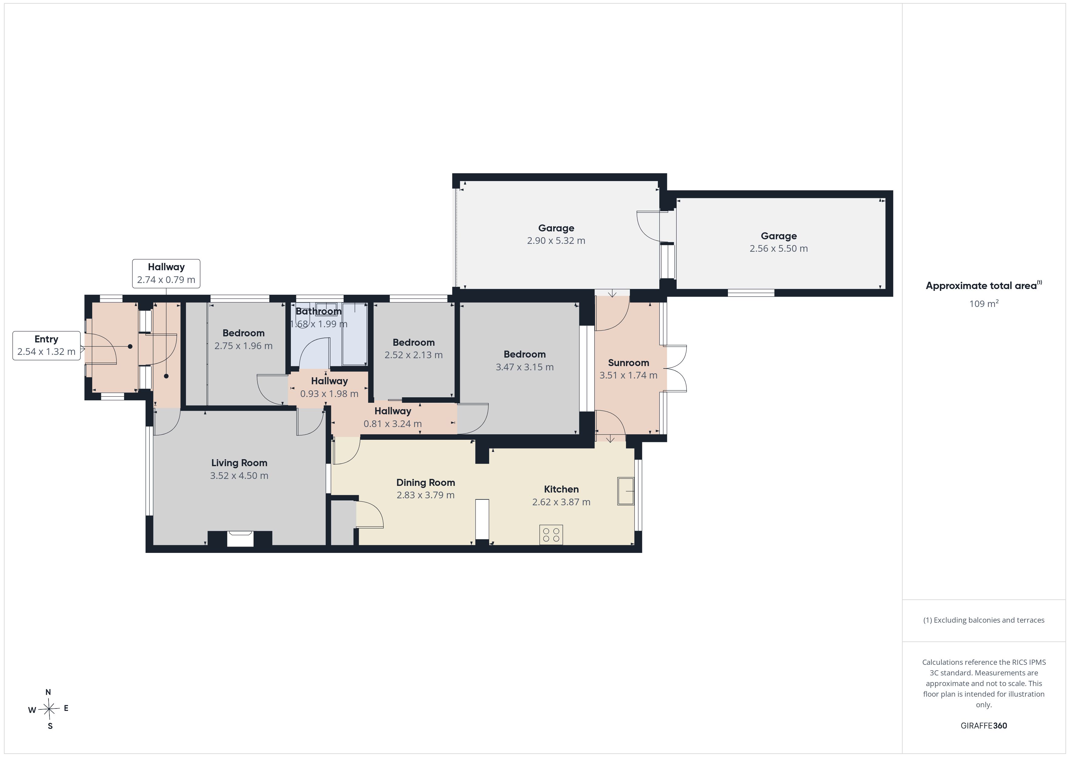 Floorplan for Denbigh Drive