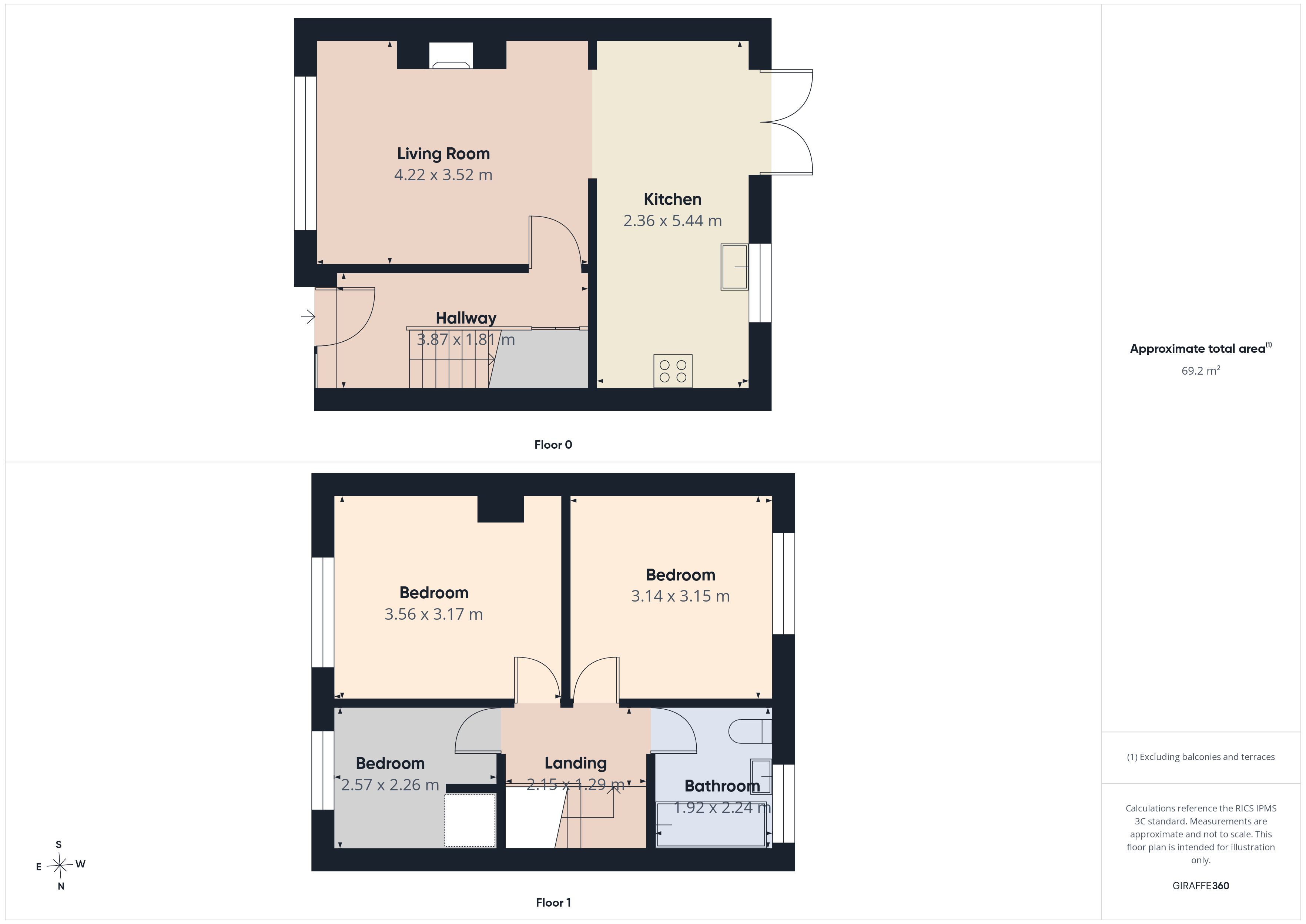Floorplan for Jordan Ave, Shaw