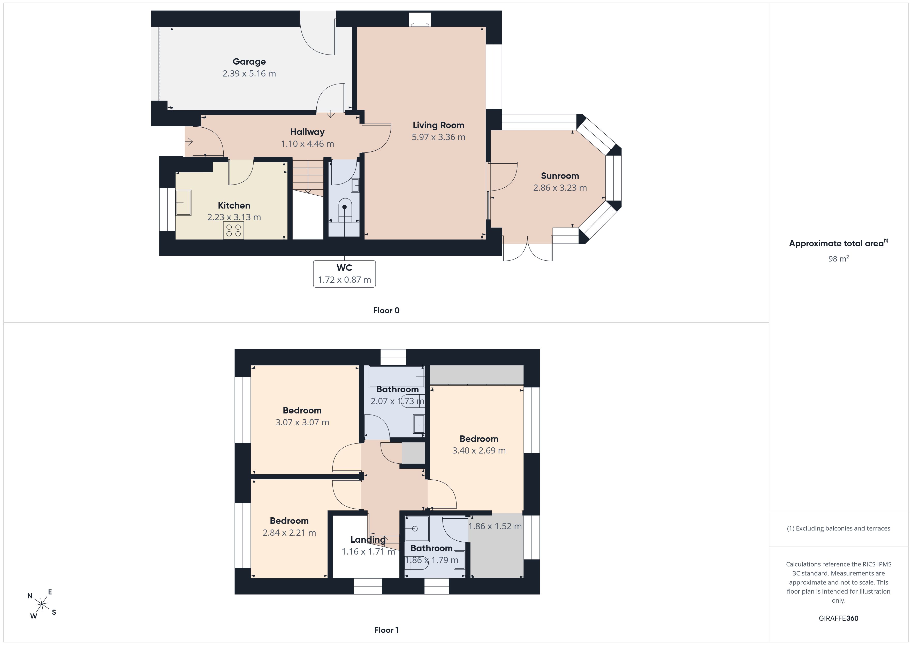 Floorplan for St Josephs Close, Shaw