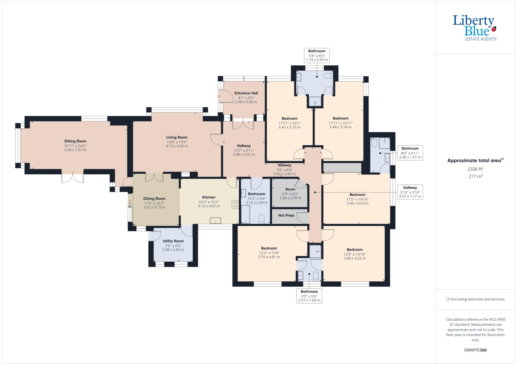 Floorplan for Shanoon, Holycross, Butlerstown