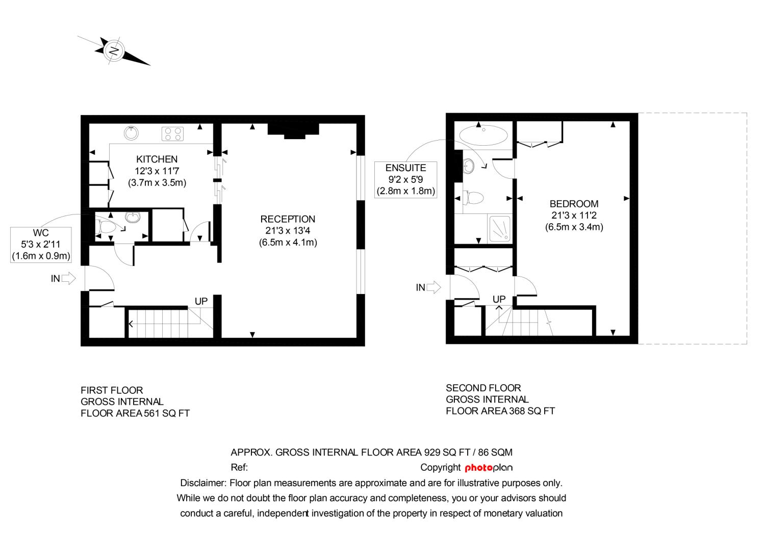 Floorplan for Academy Gardens, Kensington