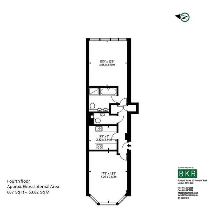 Floorplan for Imperial House, Kensington