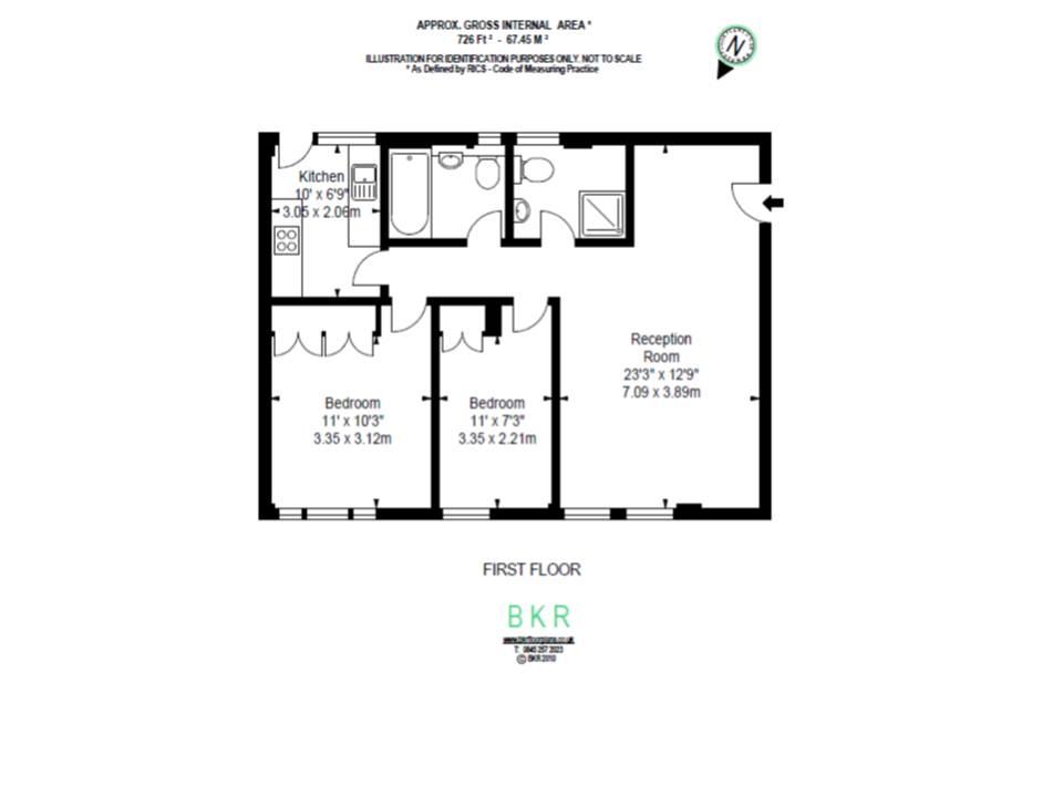 Floorplan for Pelham Court, Chelsea