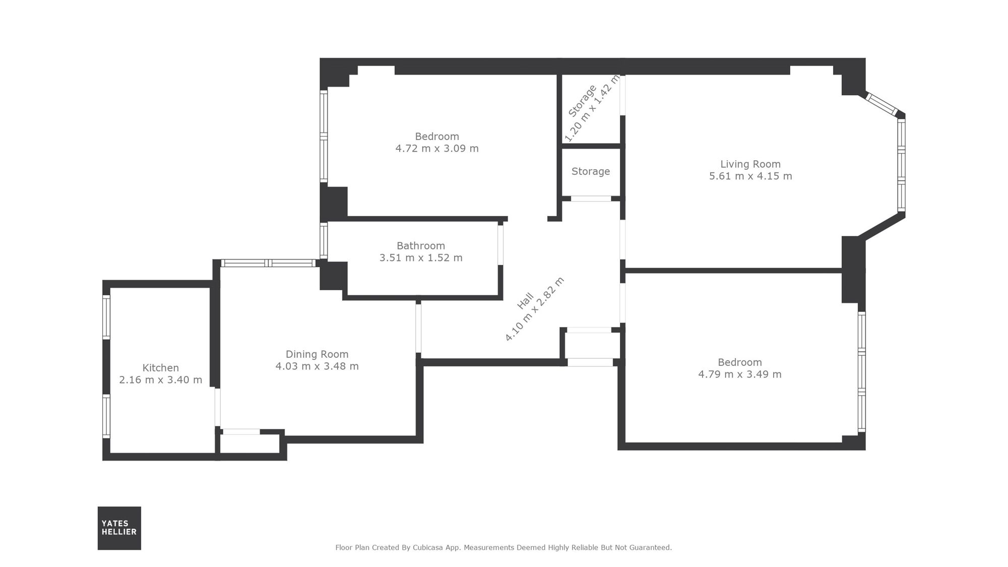 Floorplan for 103 Broomhill Drive, Broomhill, G11