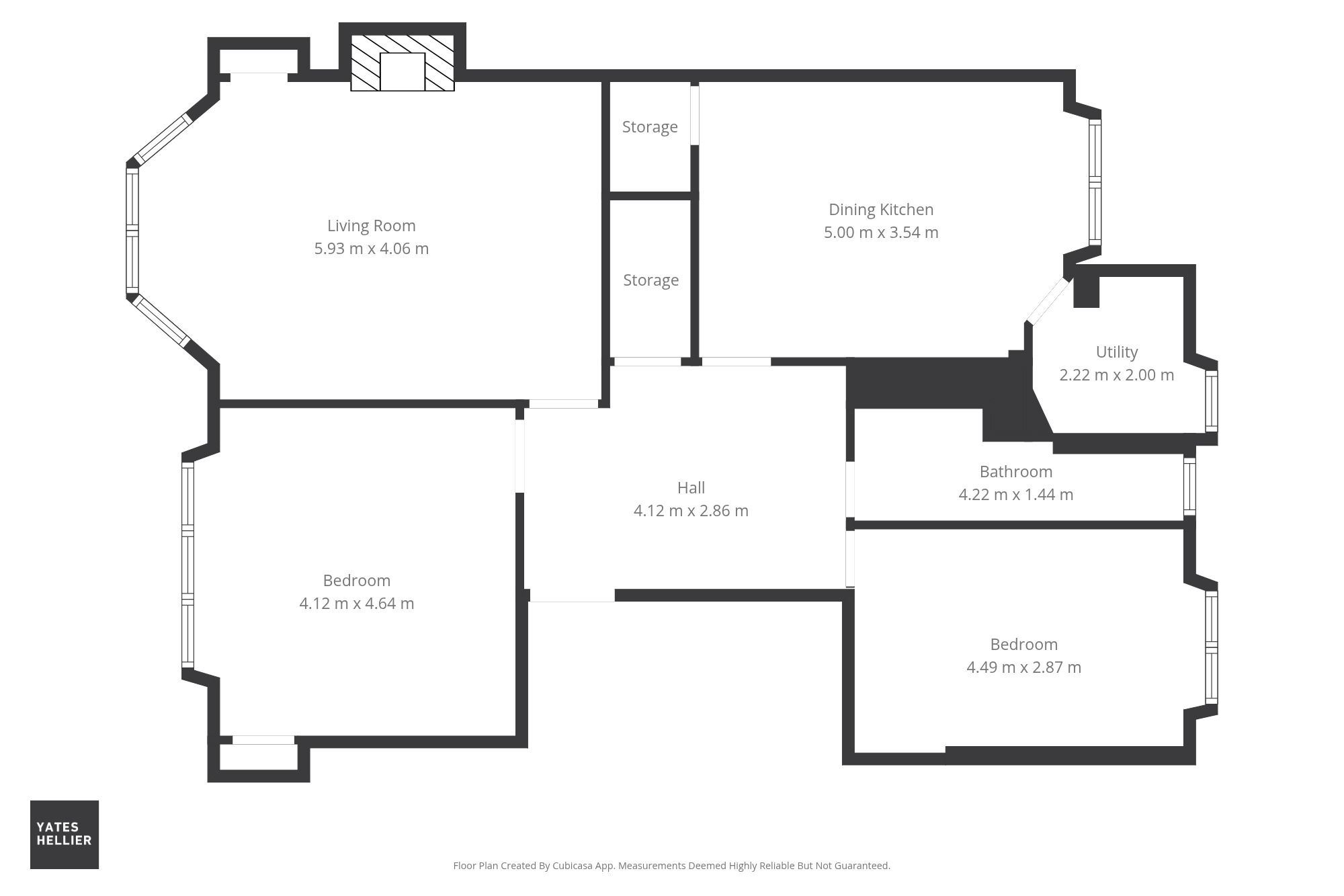 Floorplan for 13 Naseby Avenue, Broomhill, G11