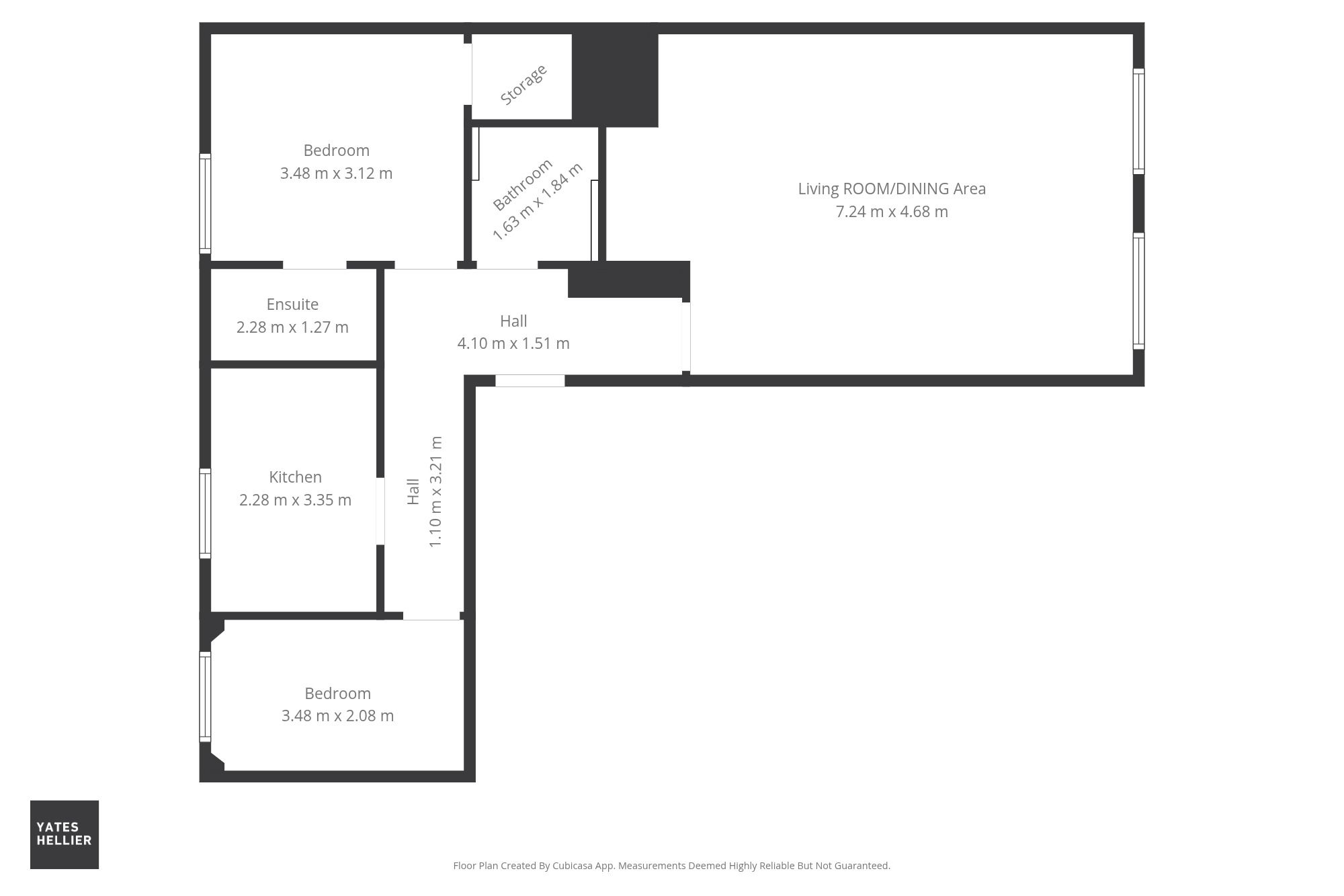 Floorplan for 67 Wilton Street, North Kelvinside, G20