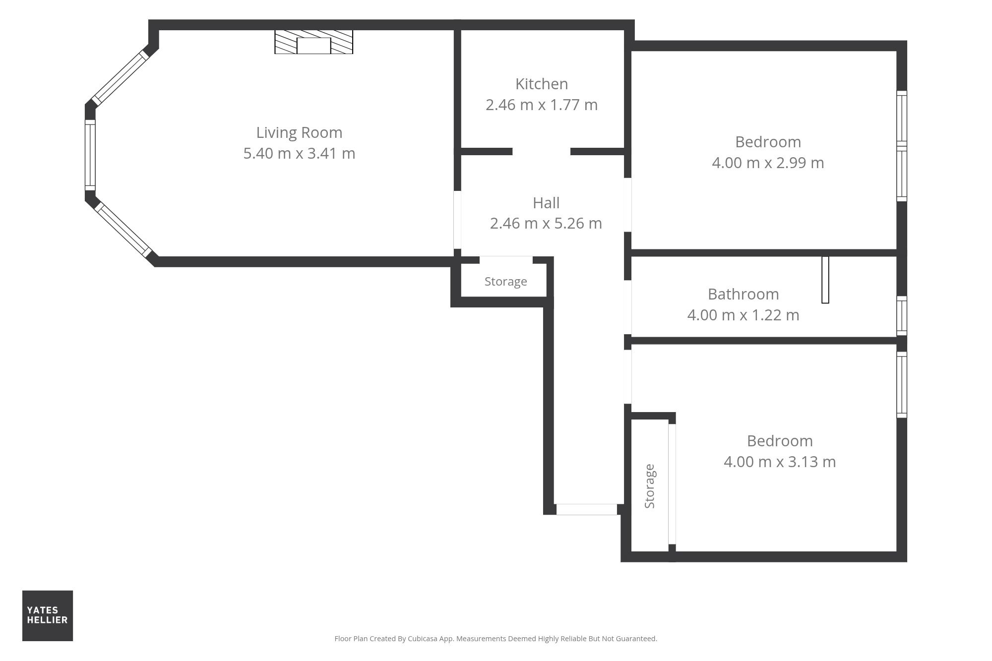Floorplan for 57 White Street, Partickhill, G11