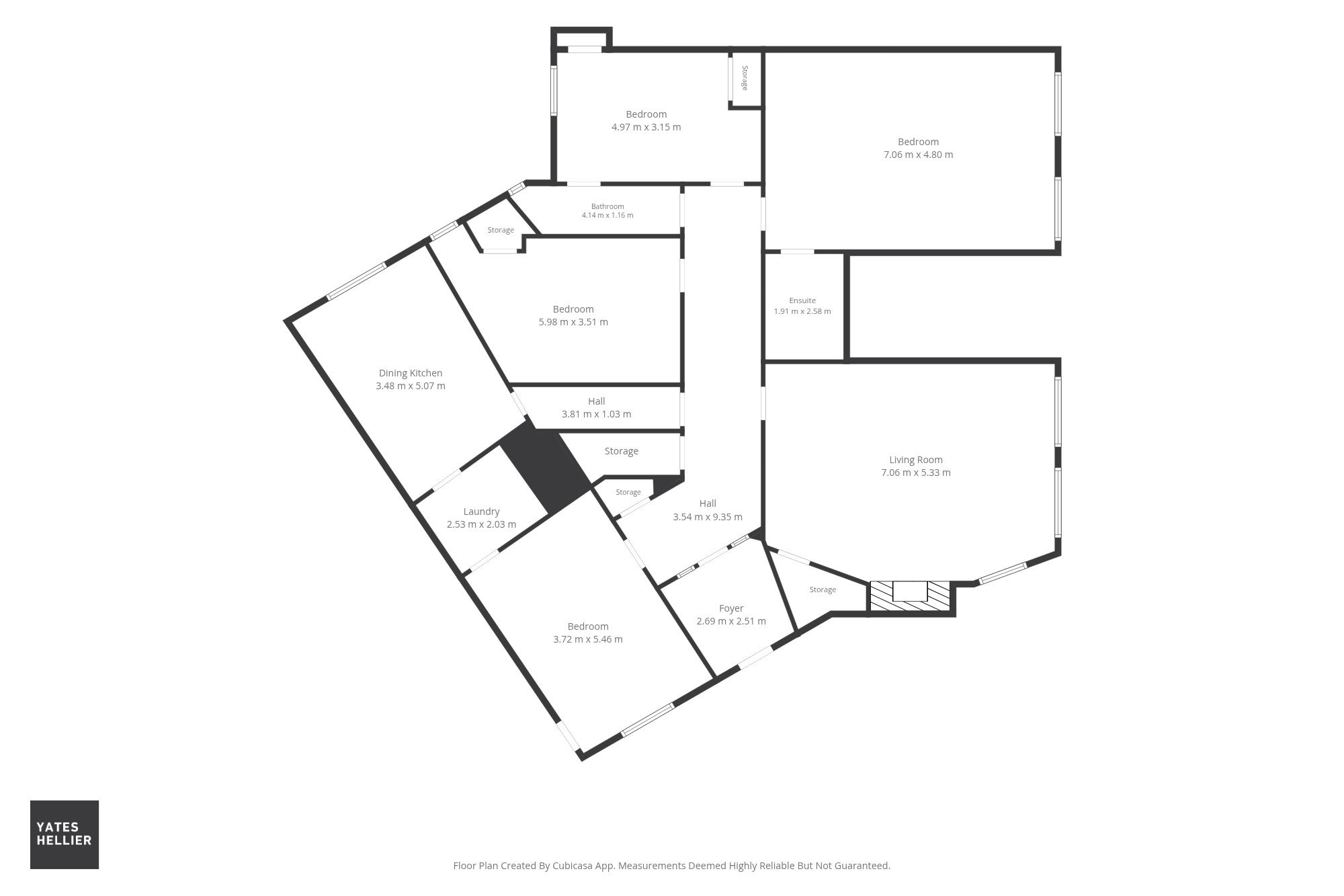 Floorplan for 4 Lynedoch Crescent, Park, G3