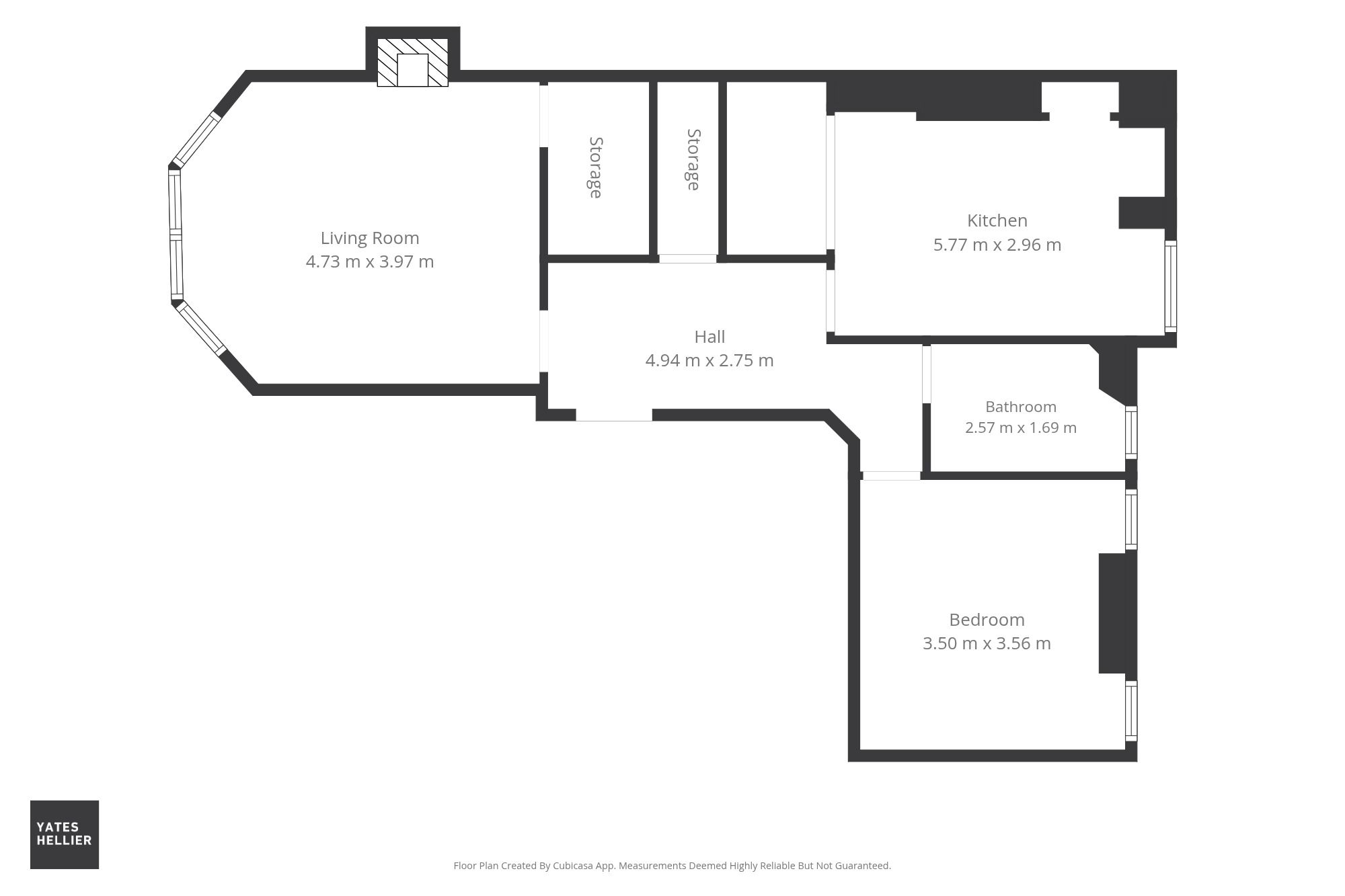 Floorplan for 124 Novar Drive, Hyndland, G12