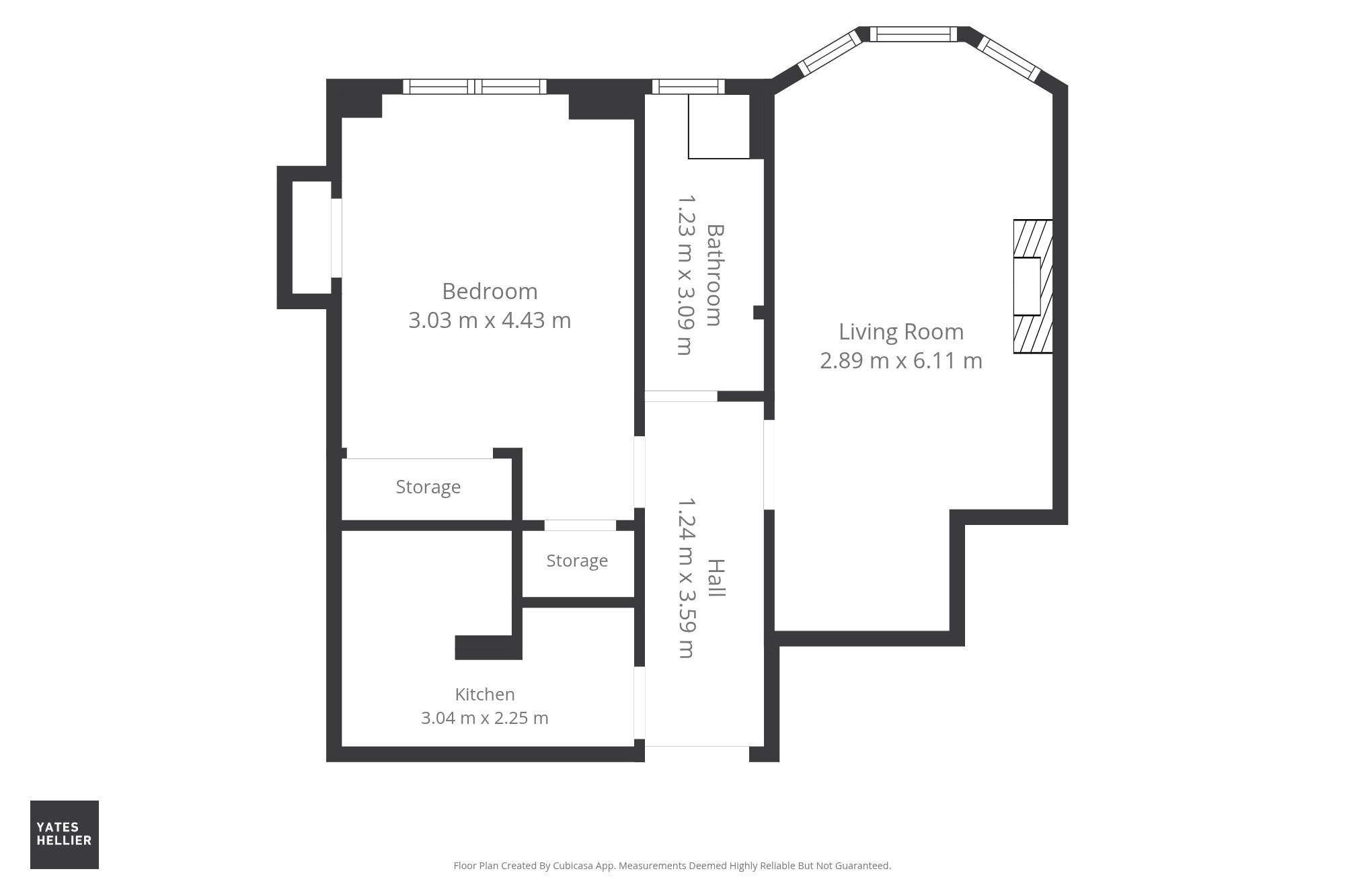 Floorplan for 7 Partick Bridge Street, Partick, G11