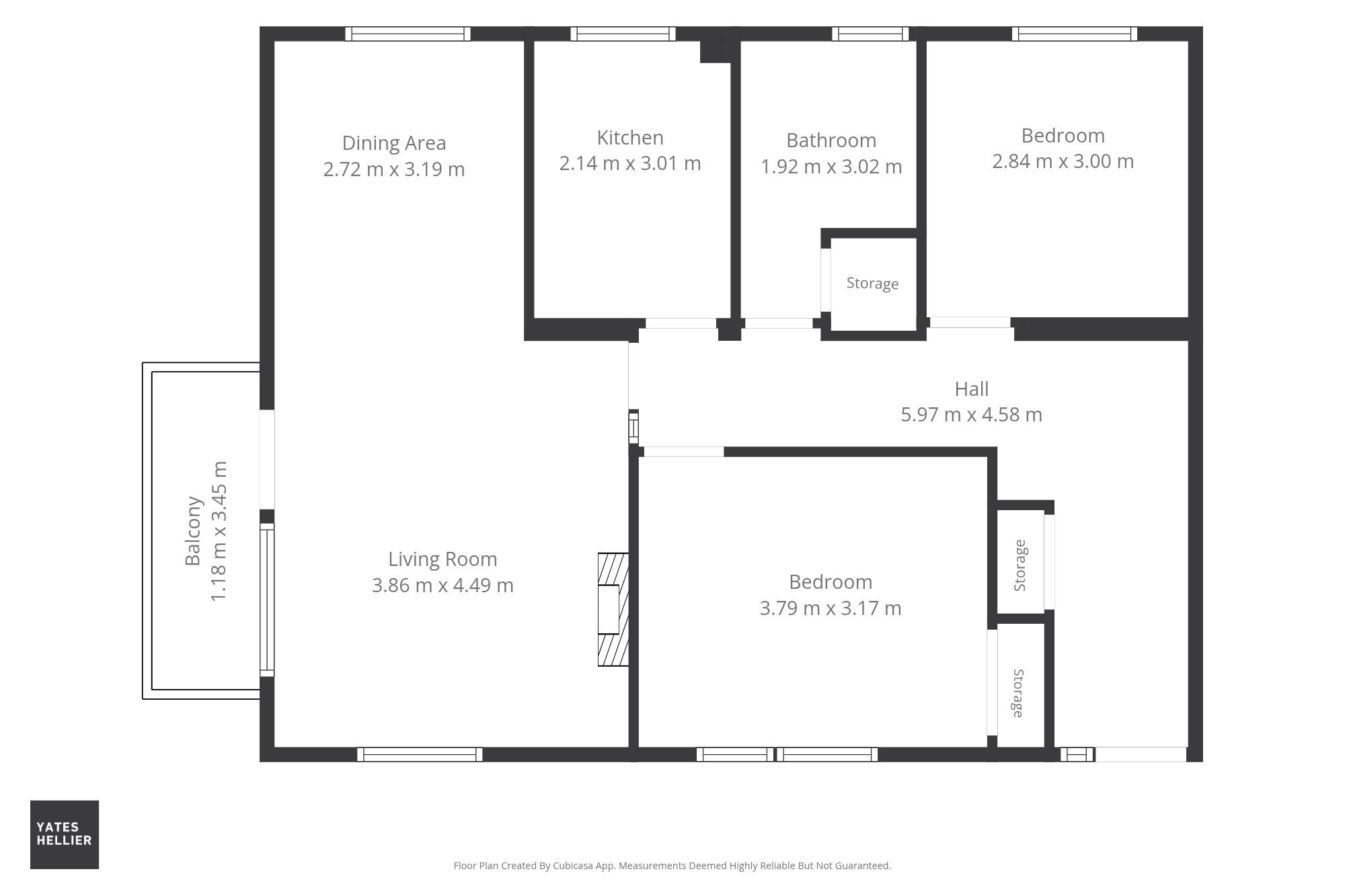 Floorplan for 42 Whittingehame Court 3 Daventry Drive