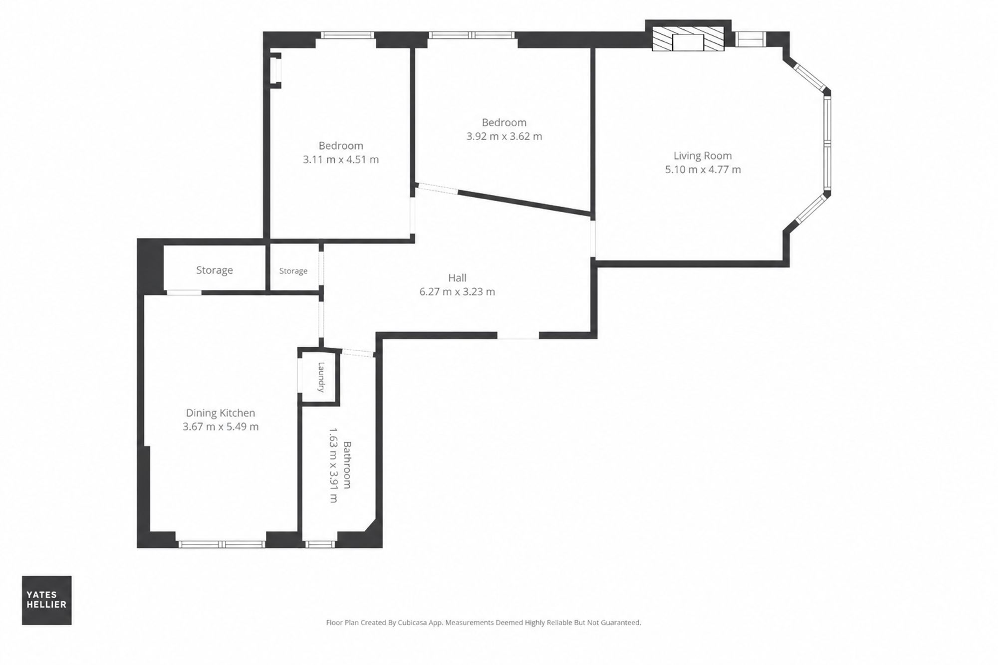 Floorplan for 53 Beechwood Drive, Broomhill, G11