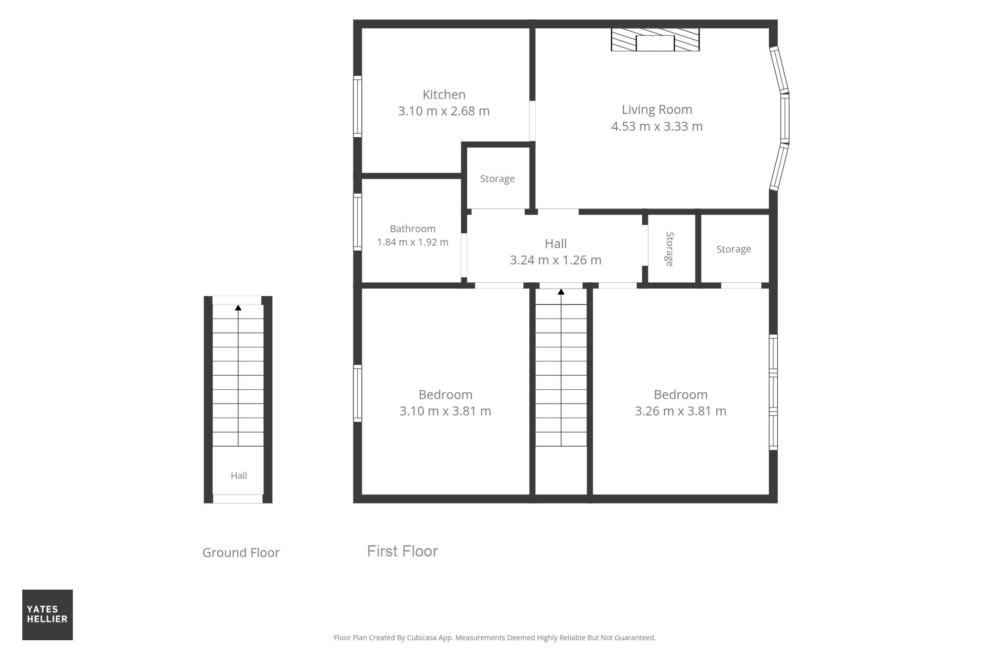 Floorplan for Knightsbridge Street, Glasgow, G13