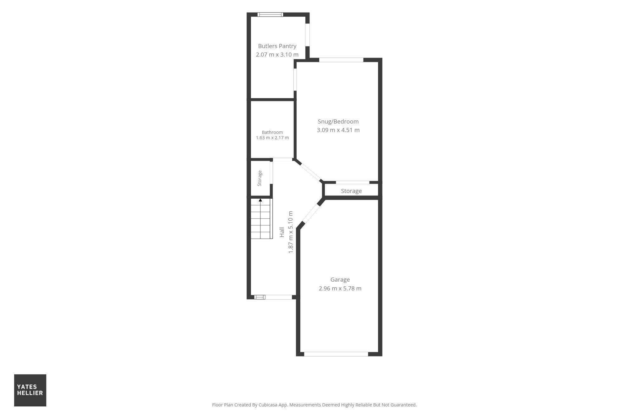 Floorplan for Hughenden Gardens, Hyndland, G12