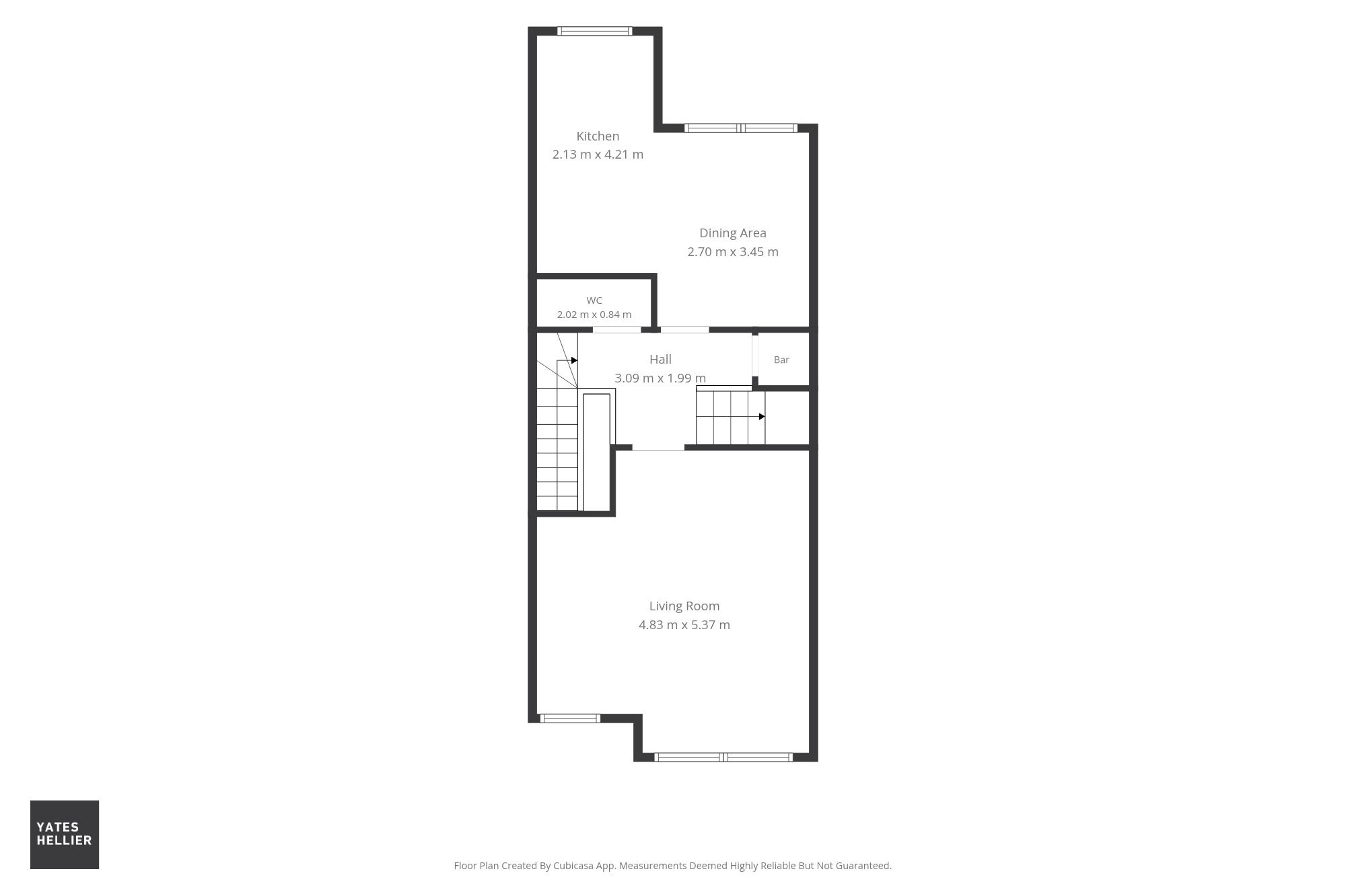 Floorplan for Hughenden Gardens, Hyndland, G12