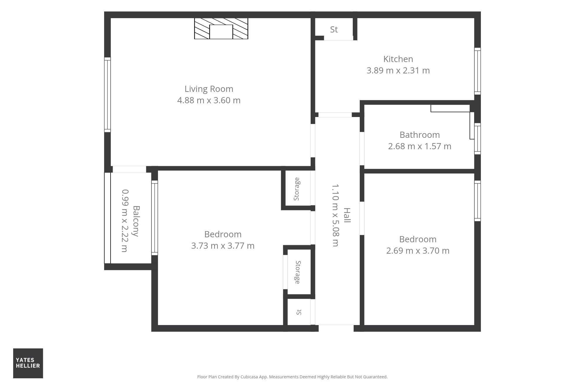 Floorplan for 121 Helensburgh Drive, Jordanhill, G13