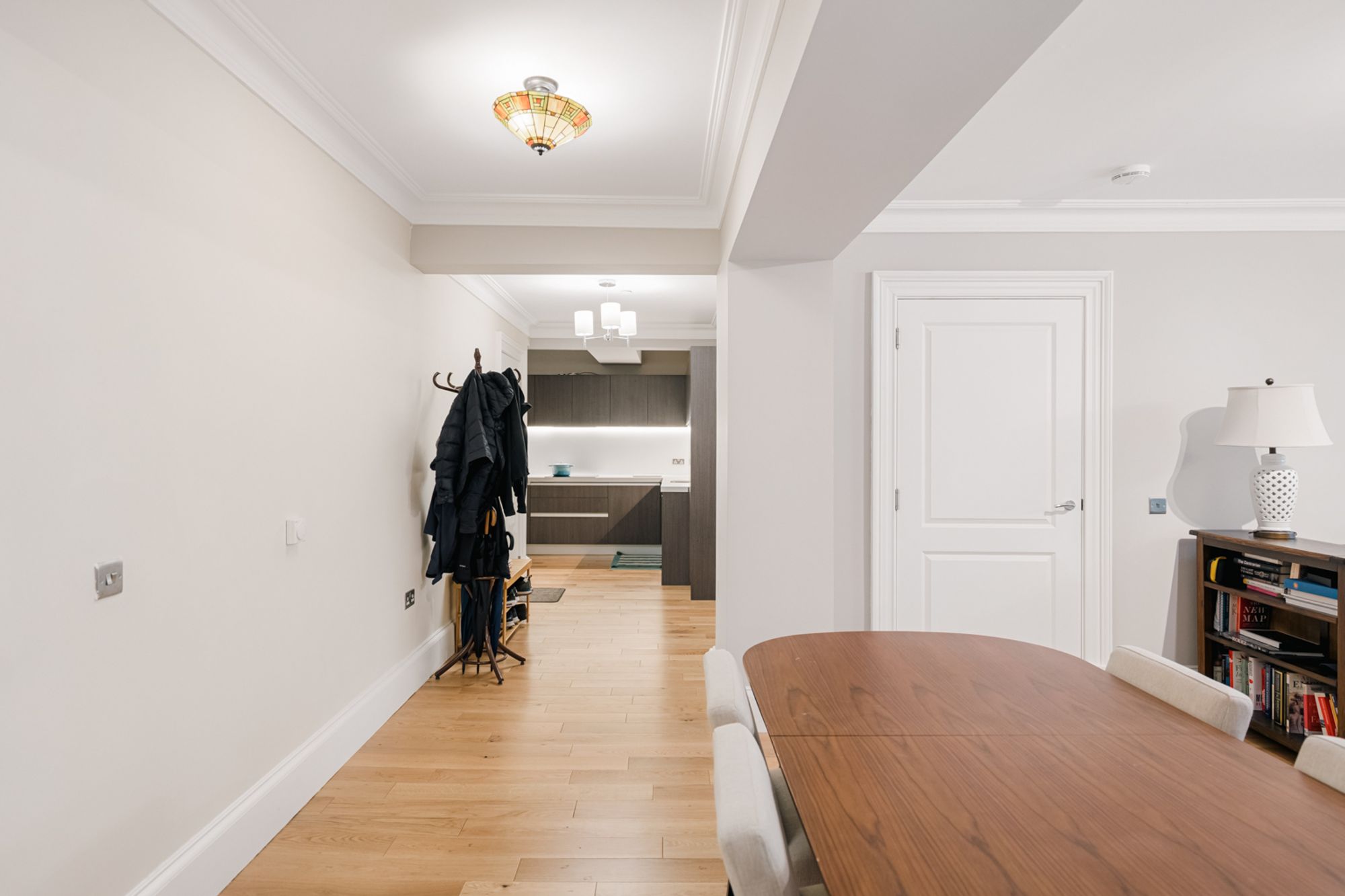 MAIN DOOR Garden Flat 34 Huntly Gardens — photo 8