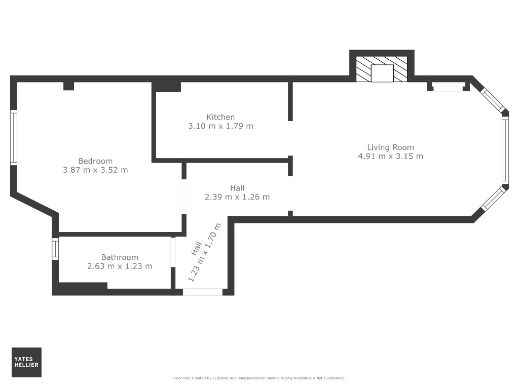 Floorplan for Otago Street, Hillhead, Glasgow, G12