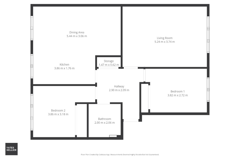 Floorplan for Hughenden Lane, Hyndland, Glasgow, G12