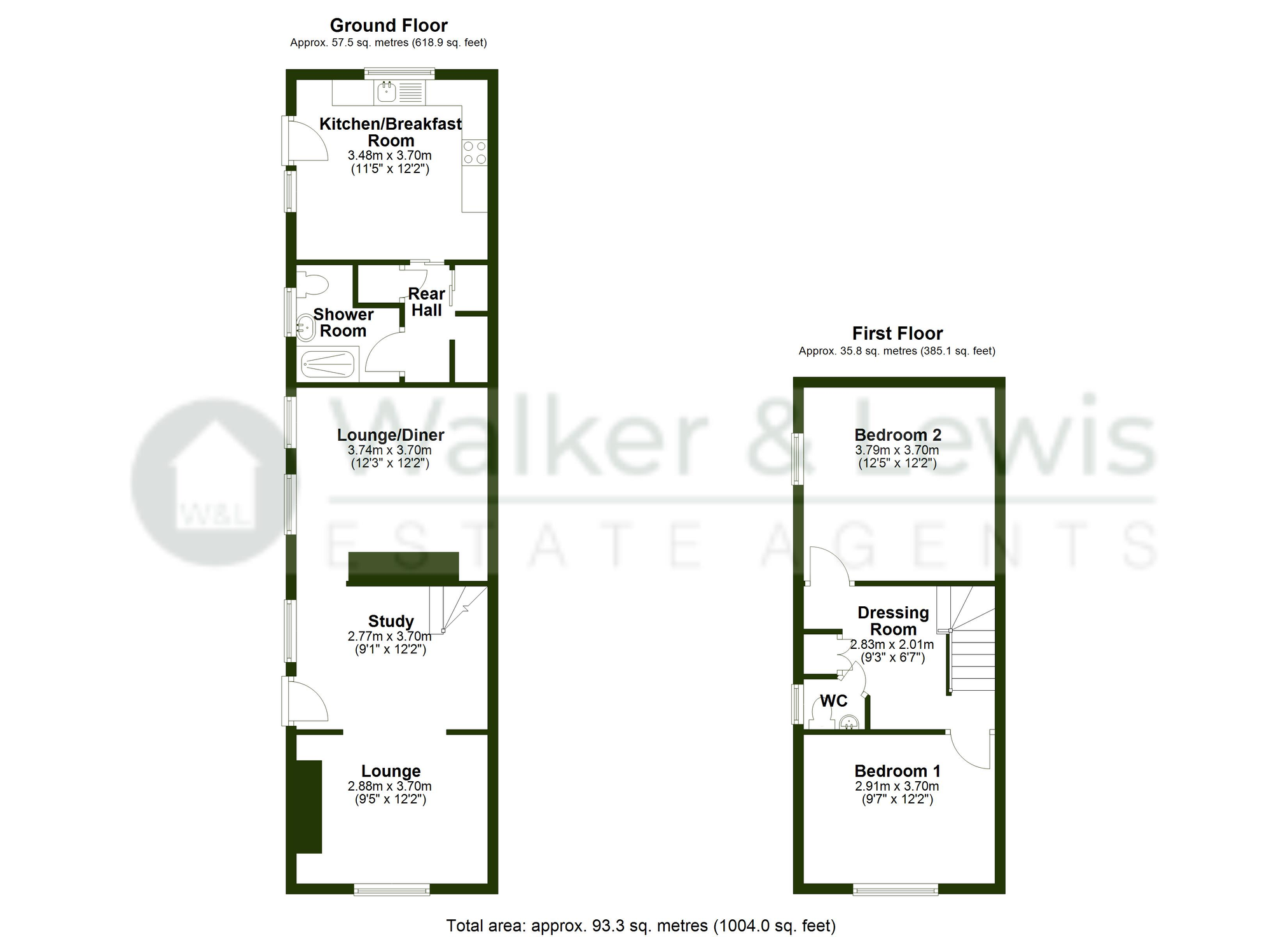 Floorplan for Cardiff Road, Llantrisant, Pontyclun, Rhondda Cynon Taf