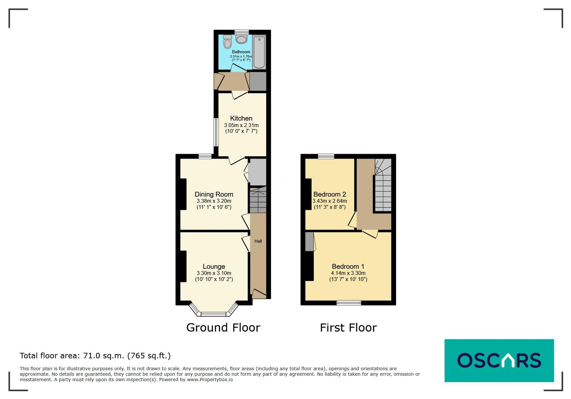 Floorplan for Edward Street, Hessle, HU13