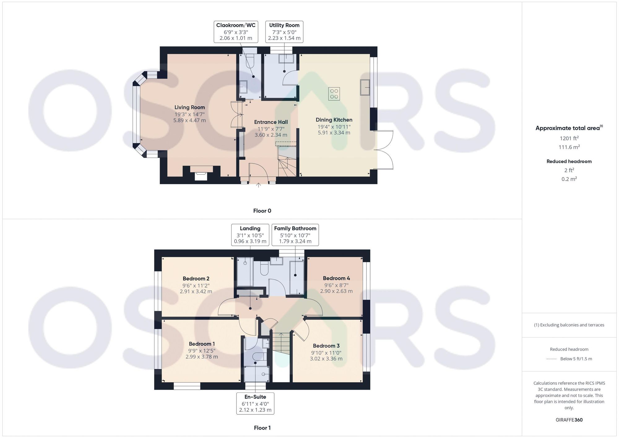 Floorplan for Fewson Garth, Hedon, HU12