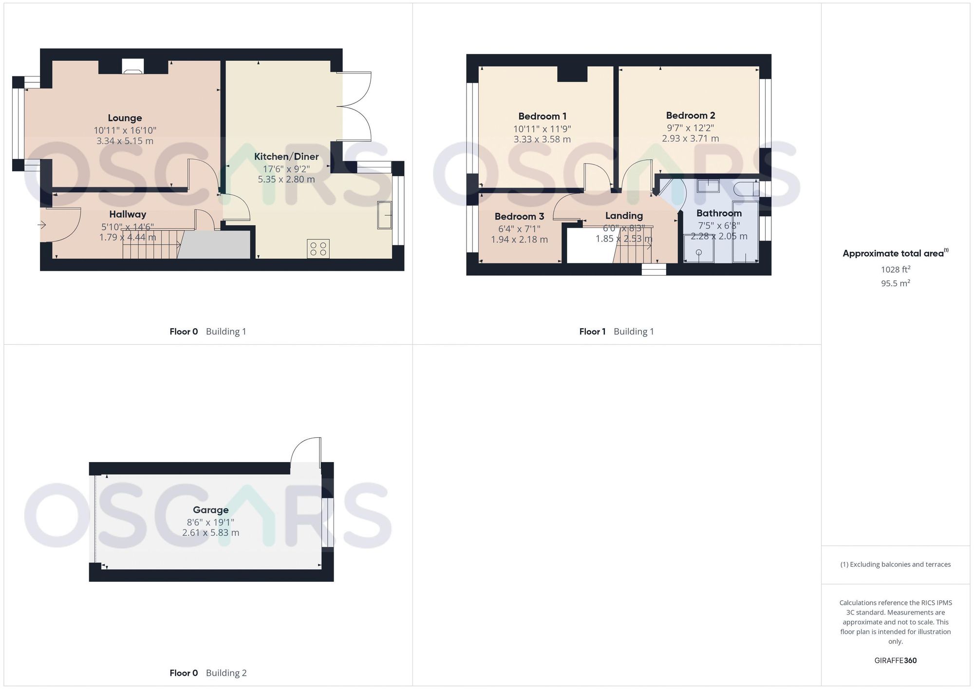 Floorplan for Canongate, Cottingham, HU16