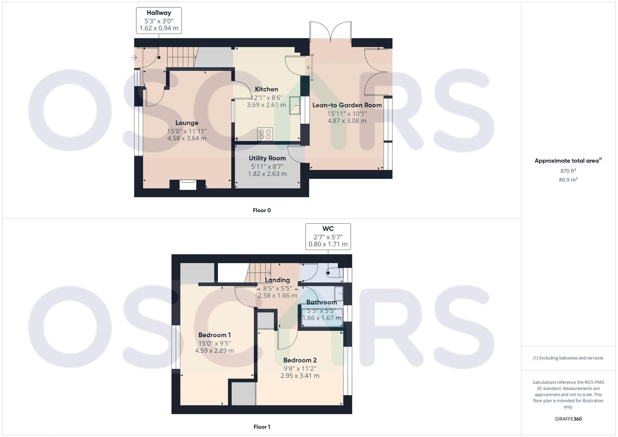 Floorplan for Elgar Road, Hull, HU4