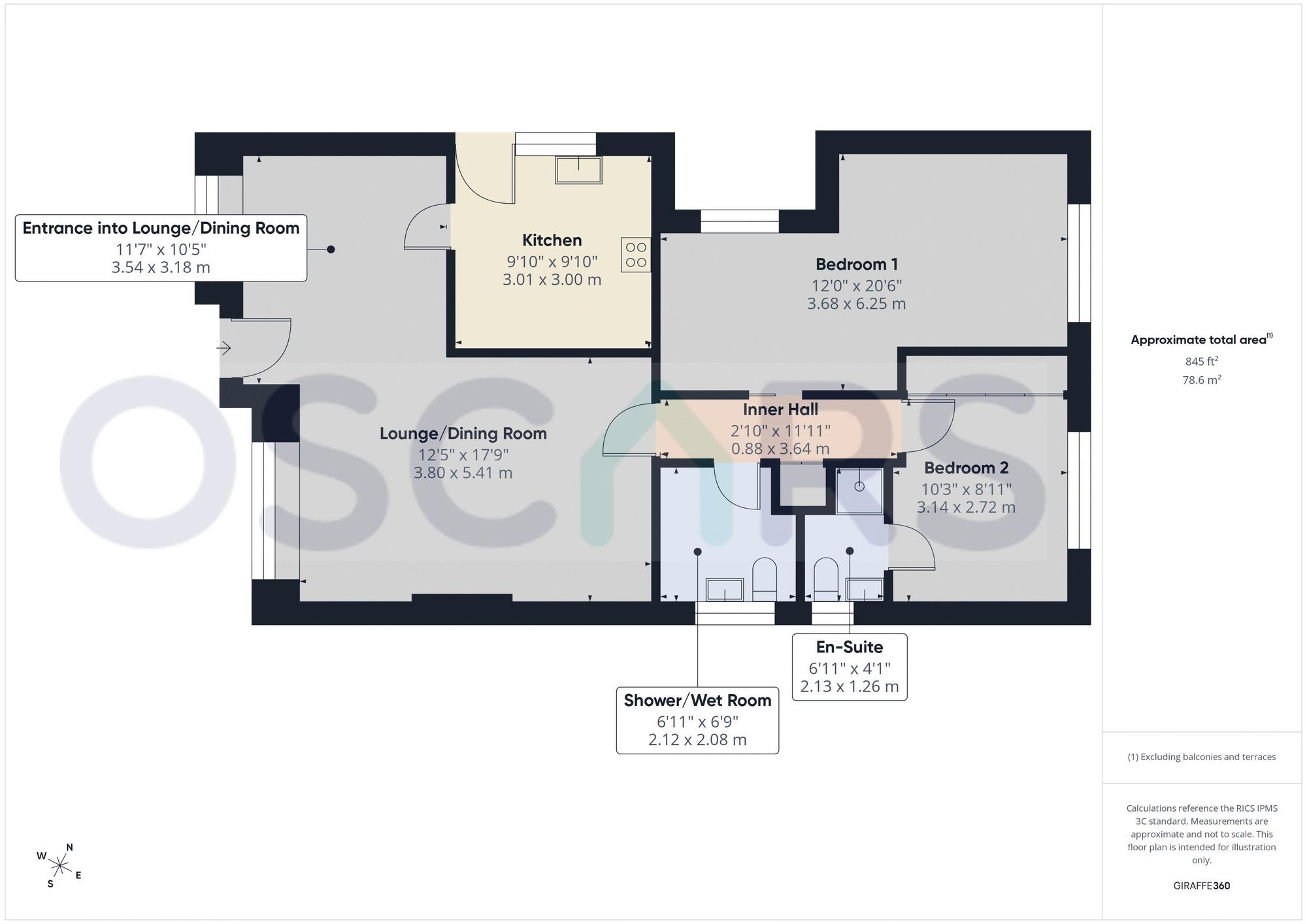 Floorplan for Nunburnholme Park, Hull, HU5