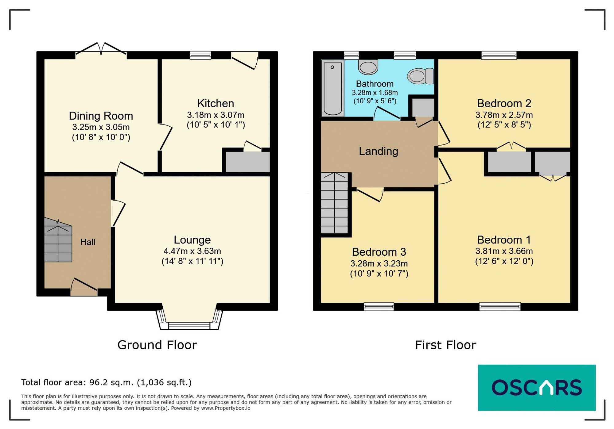 Floorplan for Barham Road, Hull, HU9